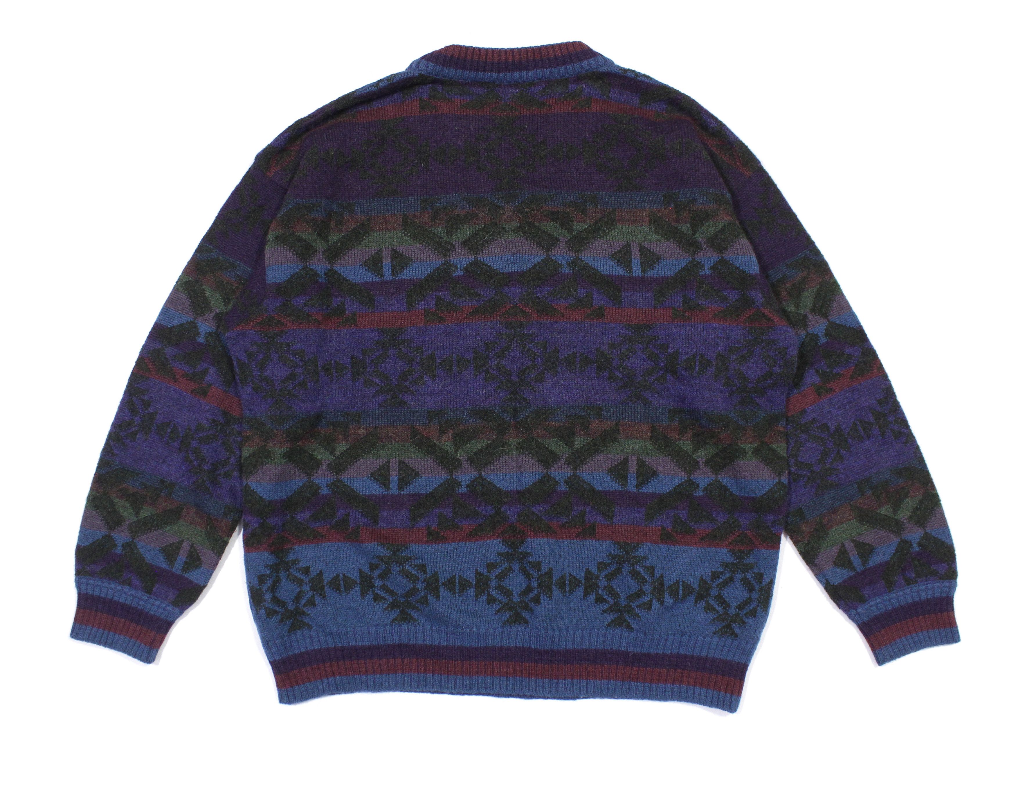 Bogner 90S Multicolor Printed Knit Size US M / EU 48-50 / 2 - 2 Thumbnail