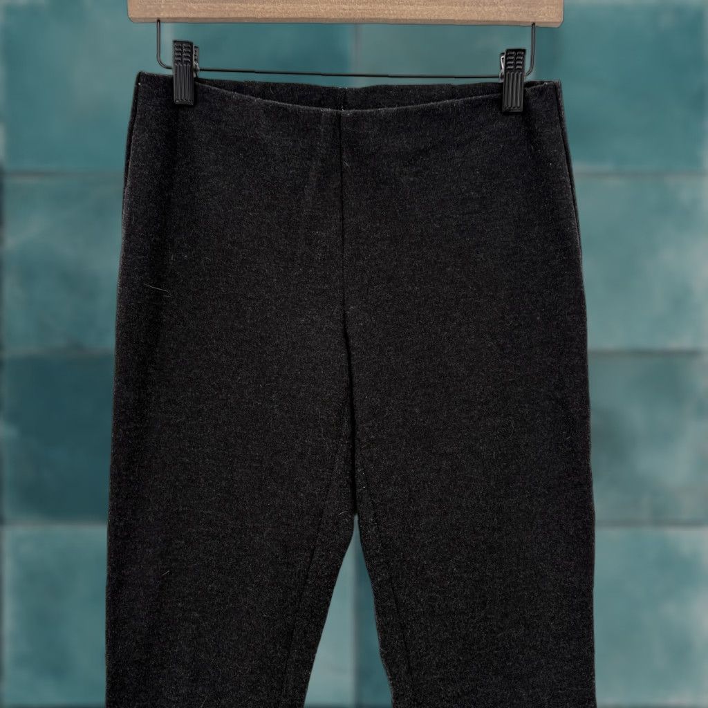 Eileen Fisher Eileen Fisher Dress Pants Womens XS Gray Ponte Skinny Pull On Viscose Nylon Polyester Spandex Size 26" / US 2 / IT 38 - 1 Thumbnail
