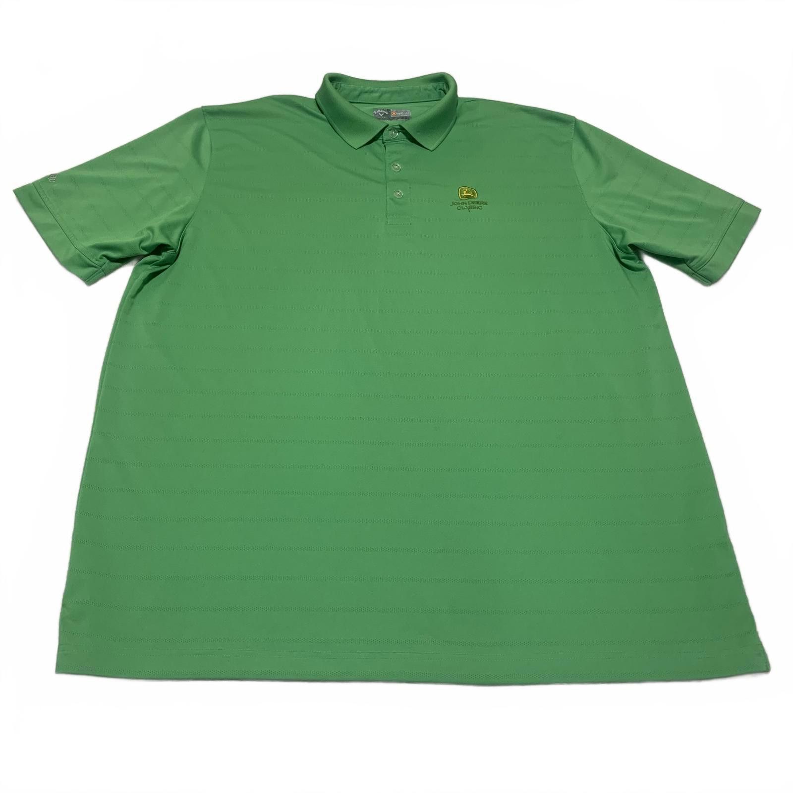 Other Callaway Opti-Dri John Deere Men's Size 2XL Green Polo Shirt Size US XXL / EU 58 / 5 - 3 Thumbnail