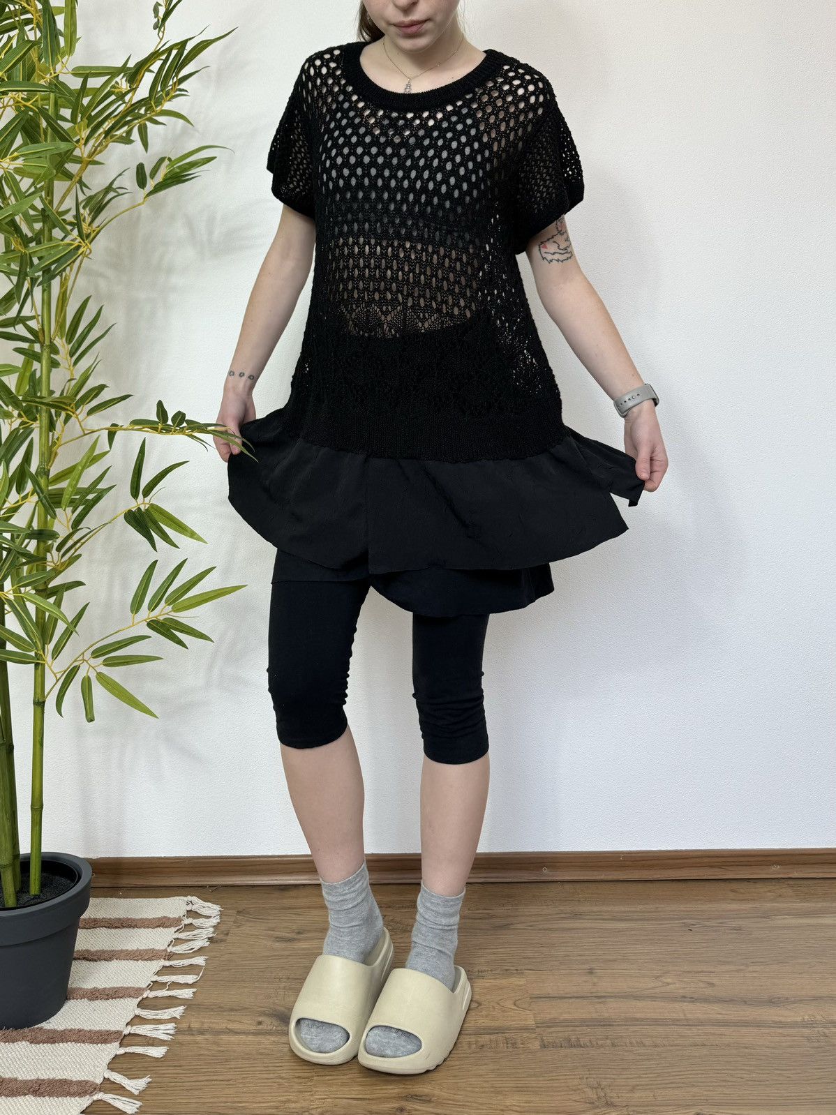 O'Neill VINTAGE ONEILL KNITTED MESH BLOUSE TEE Size ONE SIZE - 2 Thumbnail