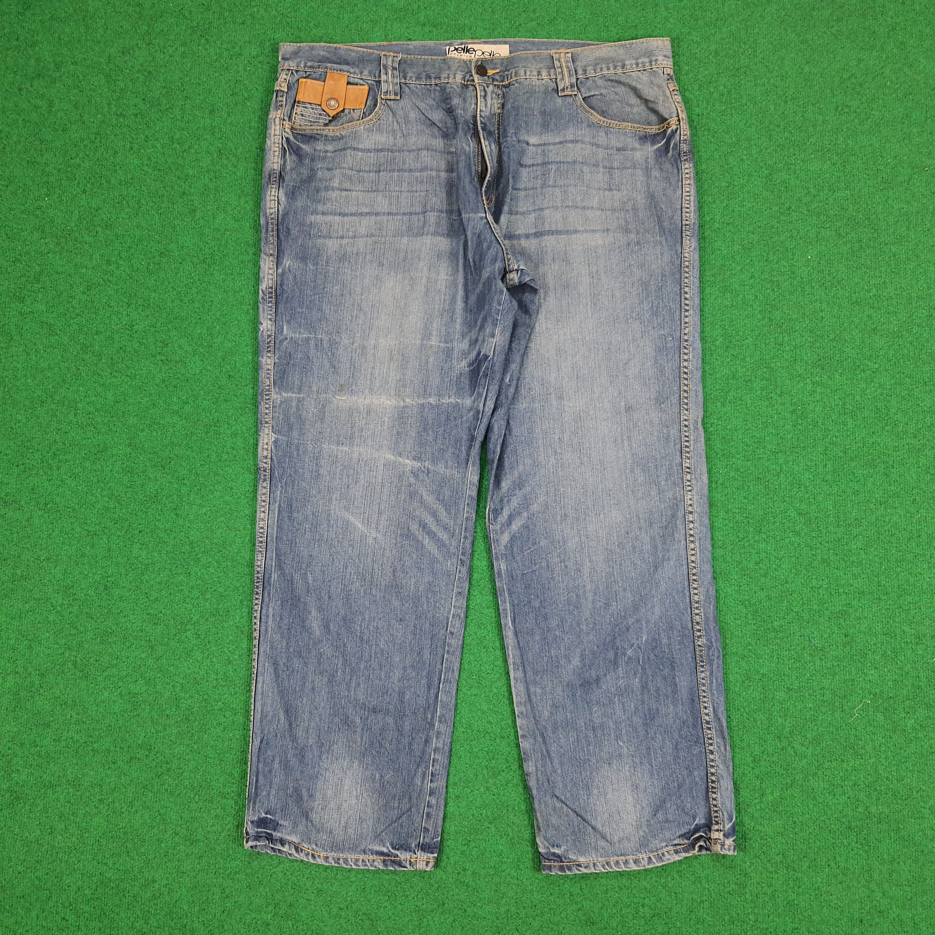 Pelle Pelle × Vintage Vintage Pelle Pelle Urban Designer Jeans Size US 42 / EU 58 - 5 Thumbnail