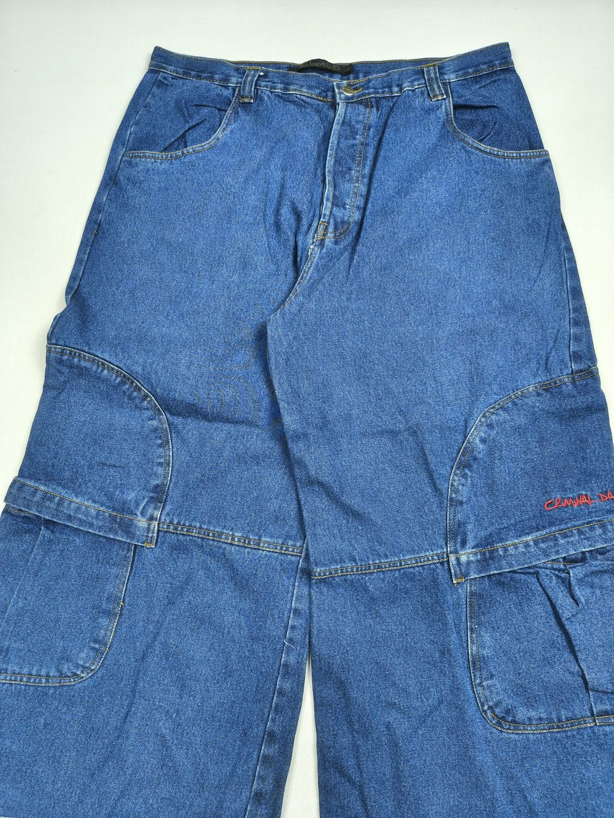 Criminal Damage Criminal Damage JNCO style Baggy Y2K Jeans (059) Size US 40 / EU 56 - 8 Thumbnail