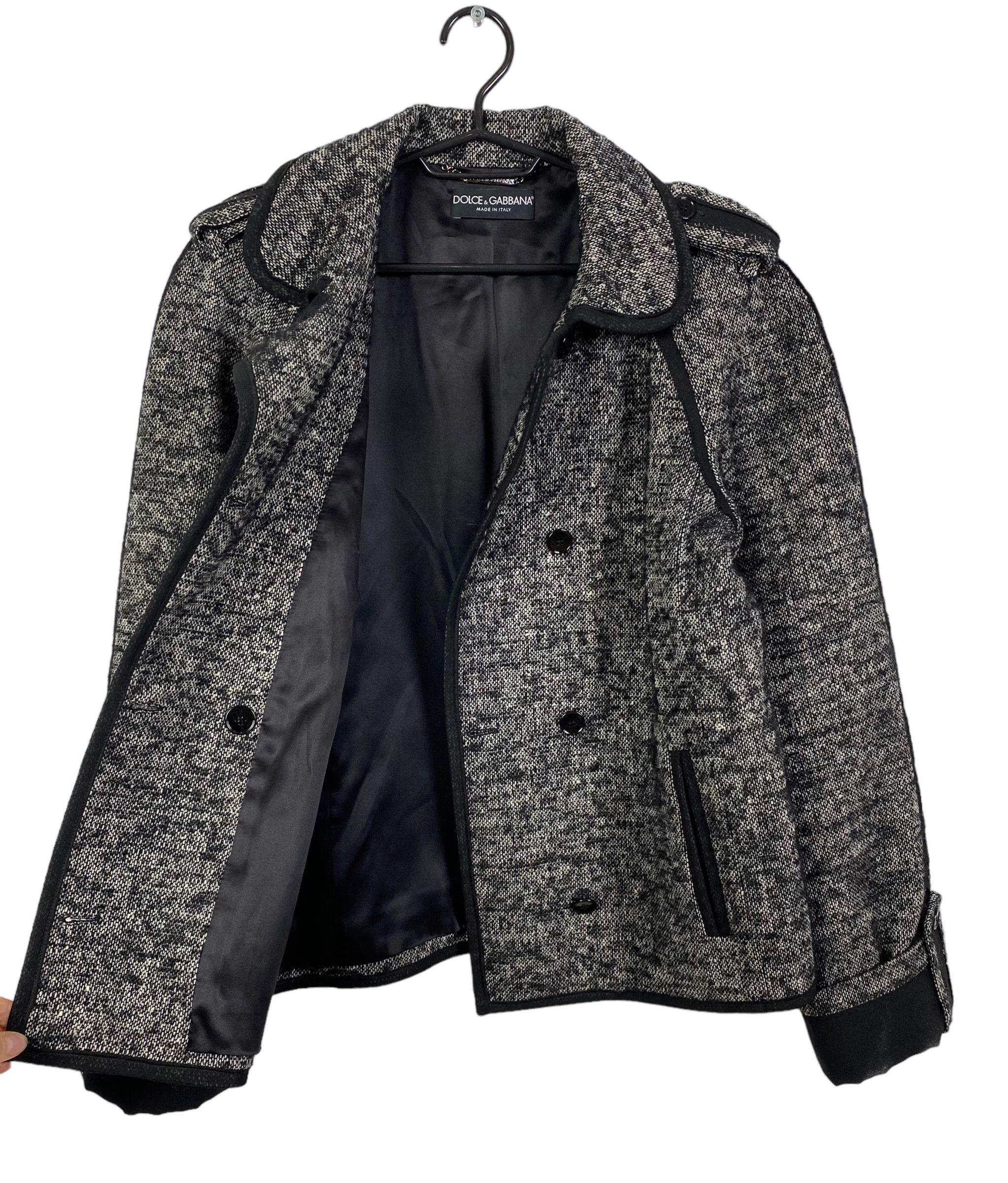 Dolce & Gabbana Dolce & Gabbana Wool Coat size M Size M / US 6-8 / IT 42-44 - 10 Thumbnail