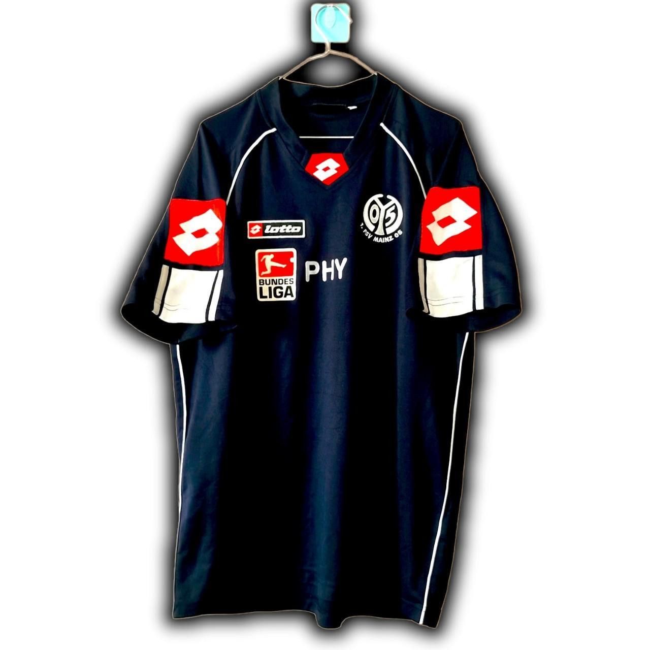 Lotto Sport Mainz 05 Germany 2006 2007 2008 Home Training Shirt Jersey Size US XL / EU 56 / 4 - 2 Thumbnail