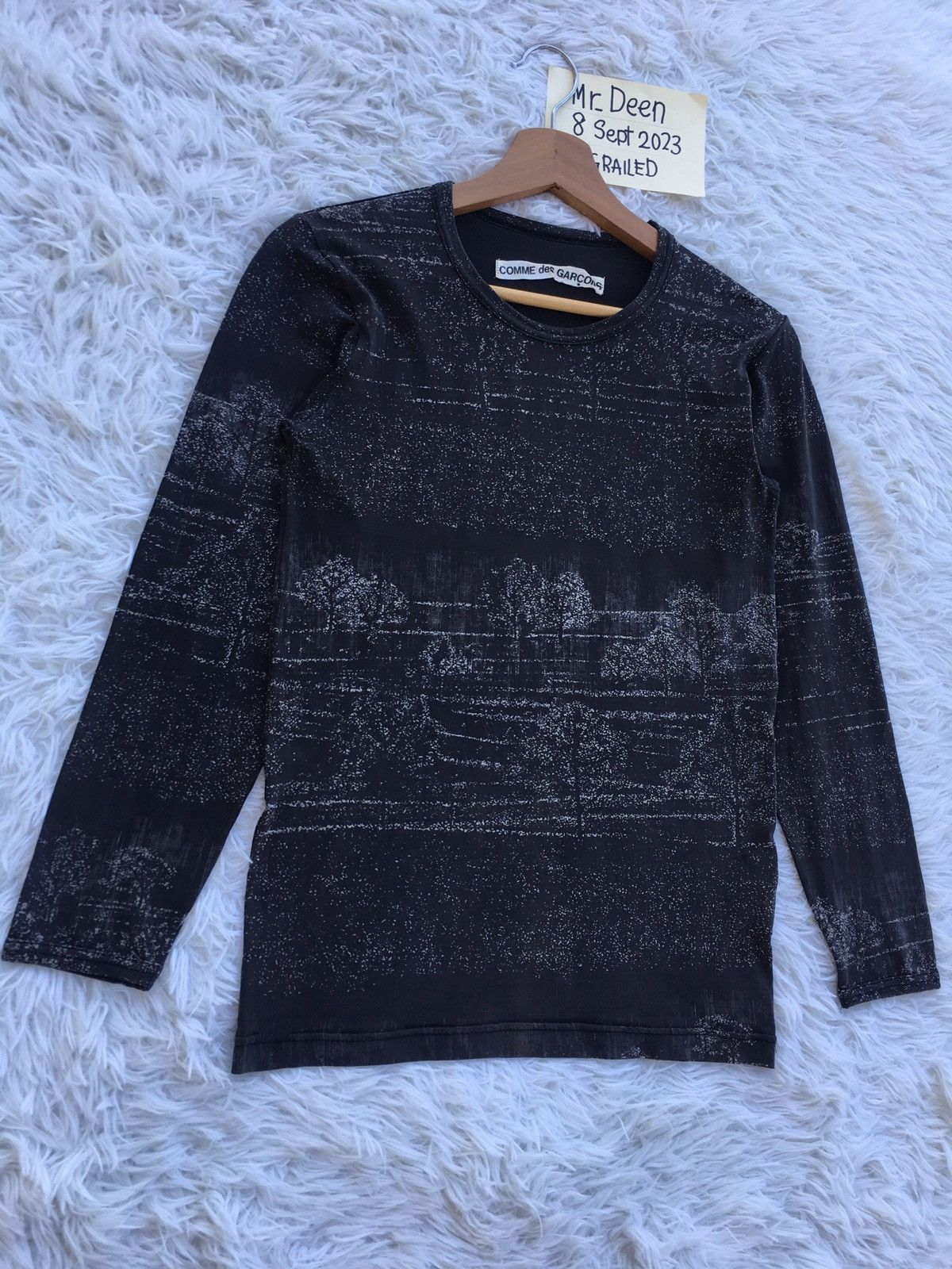 Comme des Garcons Rare Vintage 90s Comme Des Garcons Rayon Longsleeve Shirt Size US S / EU 44-46 / 1 - 3 Thumbnail