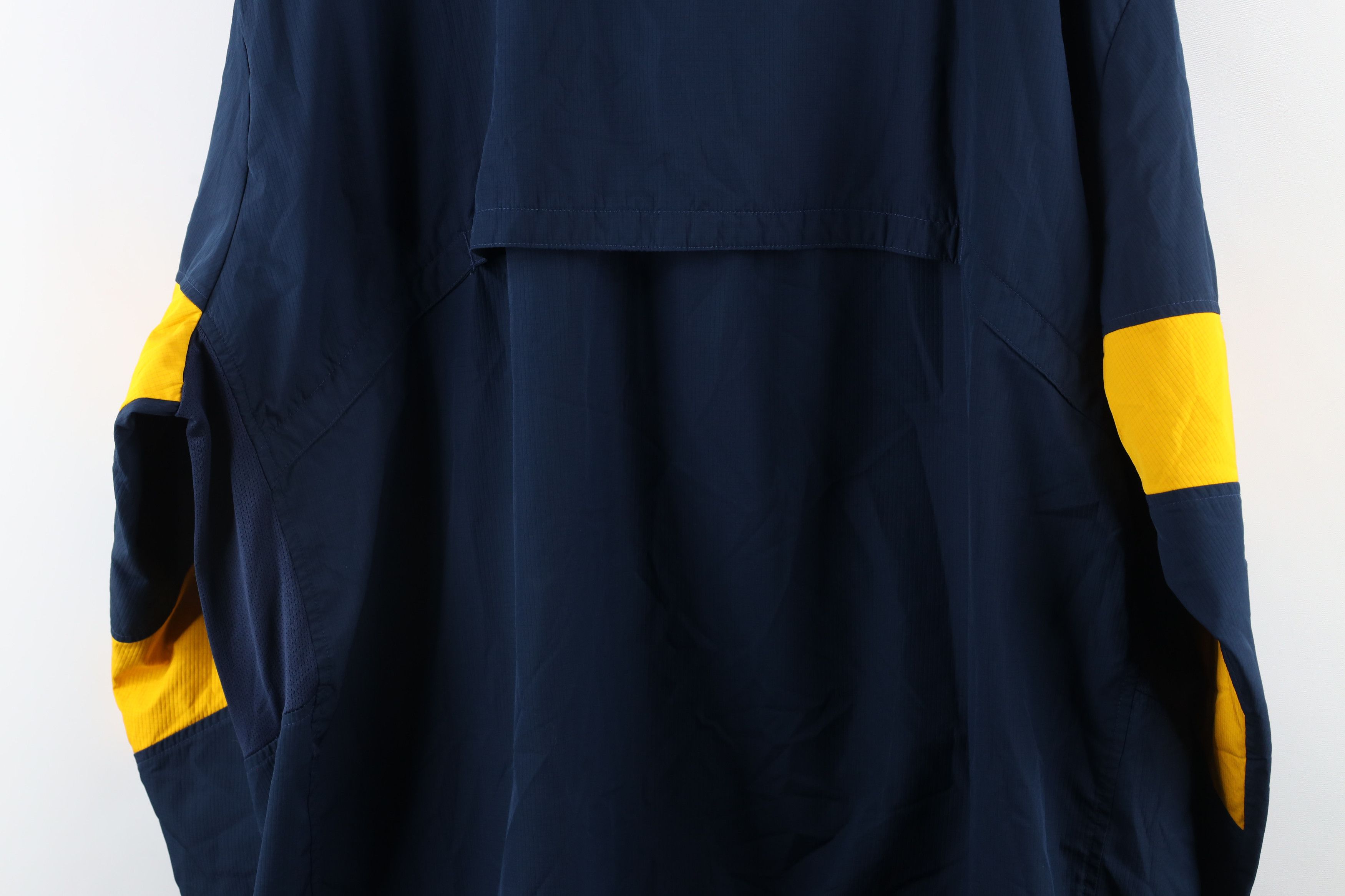 Nike × Vintage Vintage Nike Storm Fit Mini Swoosh Half Zip Jacket Blue Size US XXL / EU 58 / 5 - 14 Thumbnail