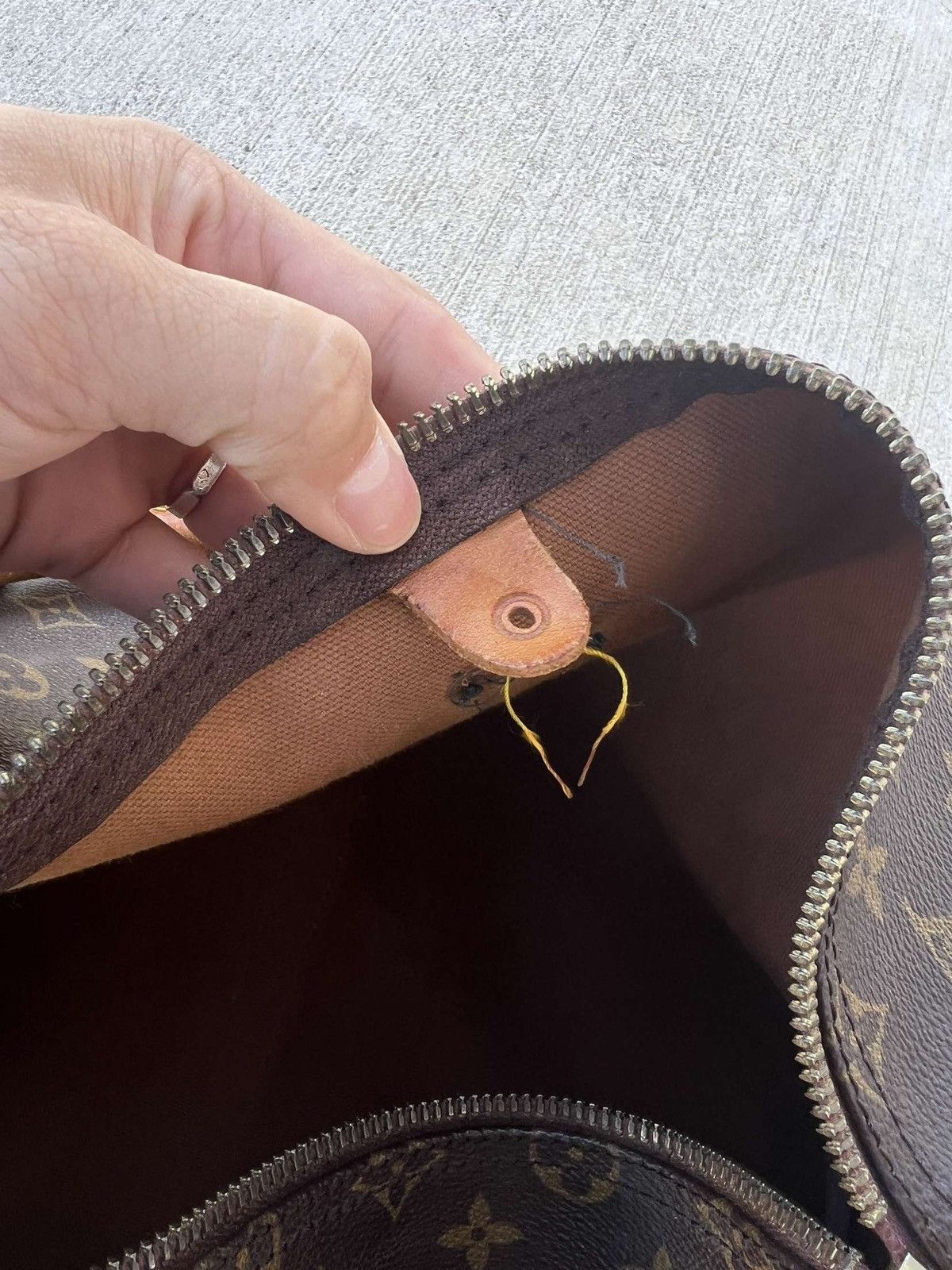 Louis Vuitton 1985 Vintage Louis Vuitton Duffle Bag Keepall 50 Size ONE SIZE - 5 Thumbnail