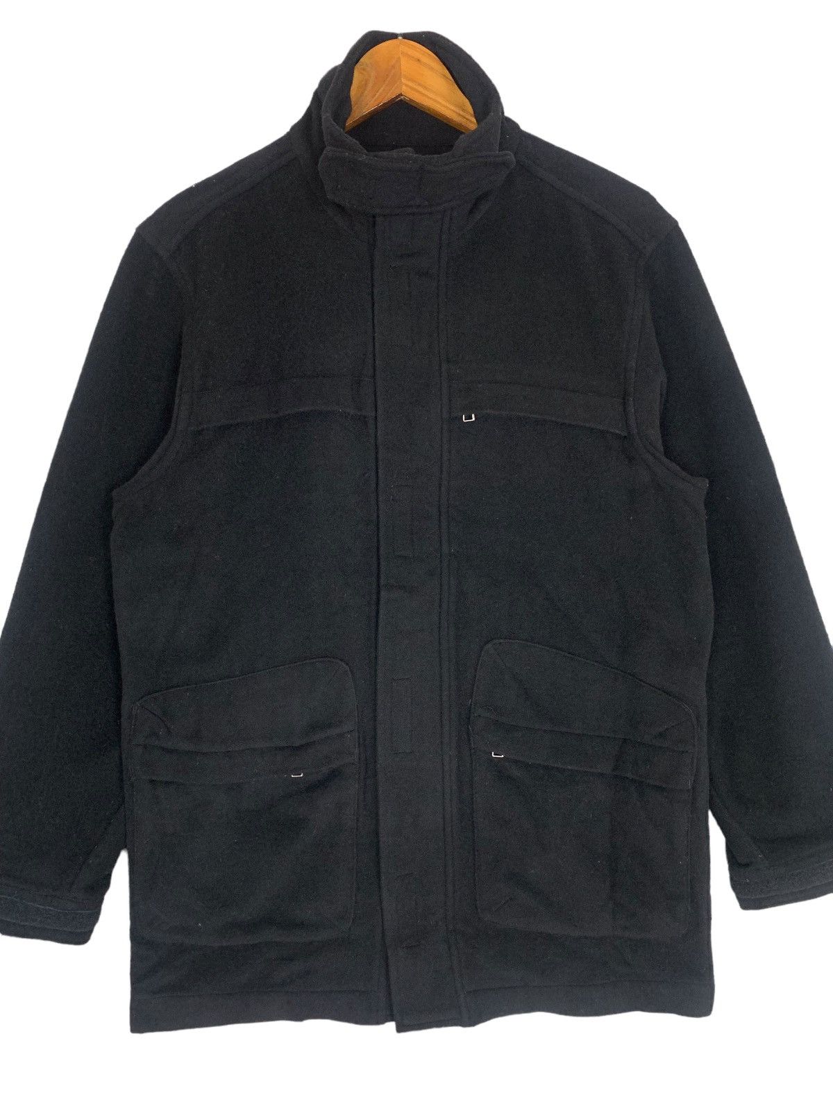 Designer Paul Smith Jeans Designed ZipperUp Jacket colour Black Size US M / EU 48-50 / 2 - 2 Thumbnail