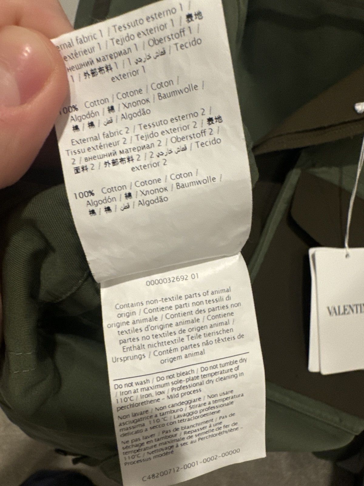 Valentino Valentino men’s over shirt Size US M / EU 48-50 / 2 - 9 Thumbnail