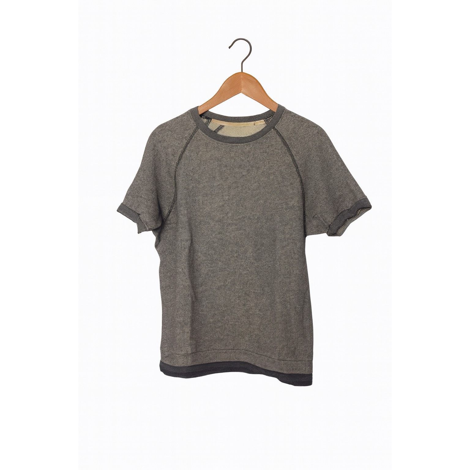 Other Alternative Earth Women’s Gray Organic Cotton Raglan Tee Siz Size S / US 4 / IT 40 - 2 Thumbnail