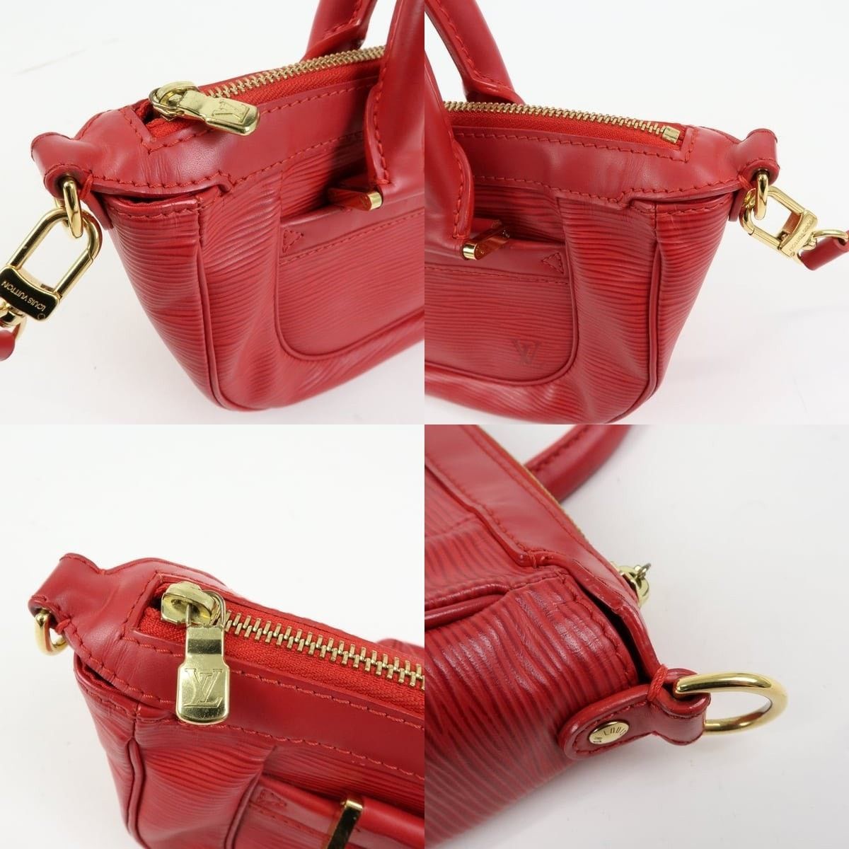 Louis Vuitton Louis Vuitton Epi Danura PM Shoulder Bag Red Size ONE SIZE - 6 Thumbnail