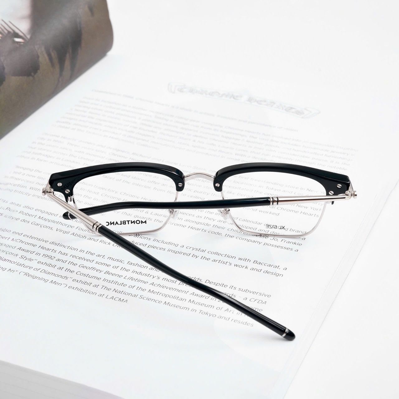 Montblanc MONTBLANC MB0243O 001 GLASSES Size ONE SIZE - 7 Thumbnail