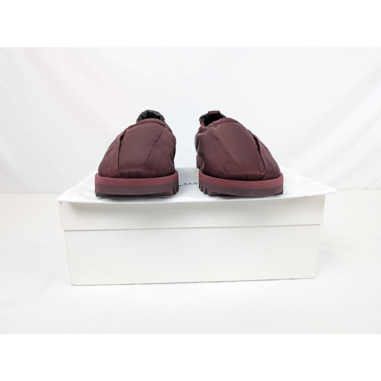 A-COLD-WALL* o1rshd1 Nylon Loafers Red Slip Ons in Maroon 10 UK - 11 US Size US 11 / EU 44 - 15 Thumbnail