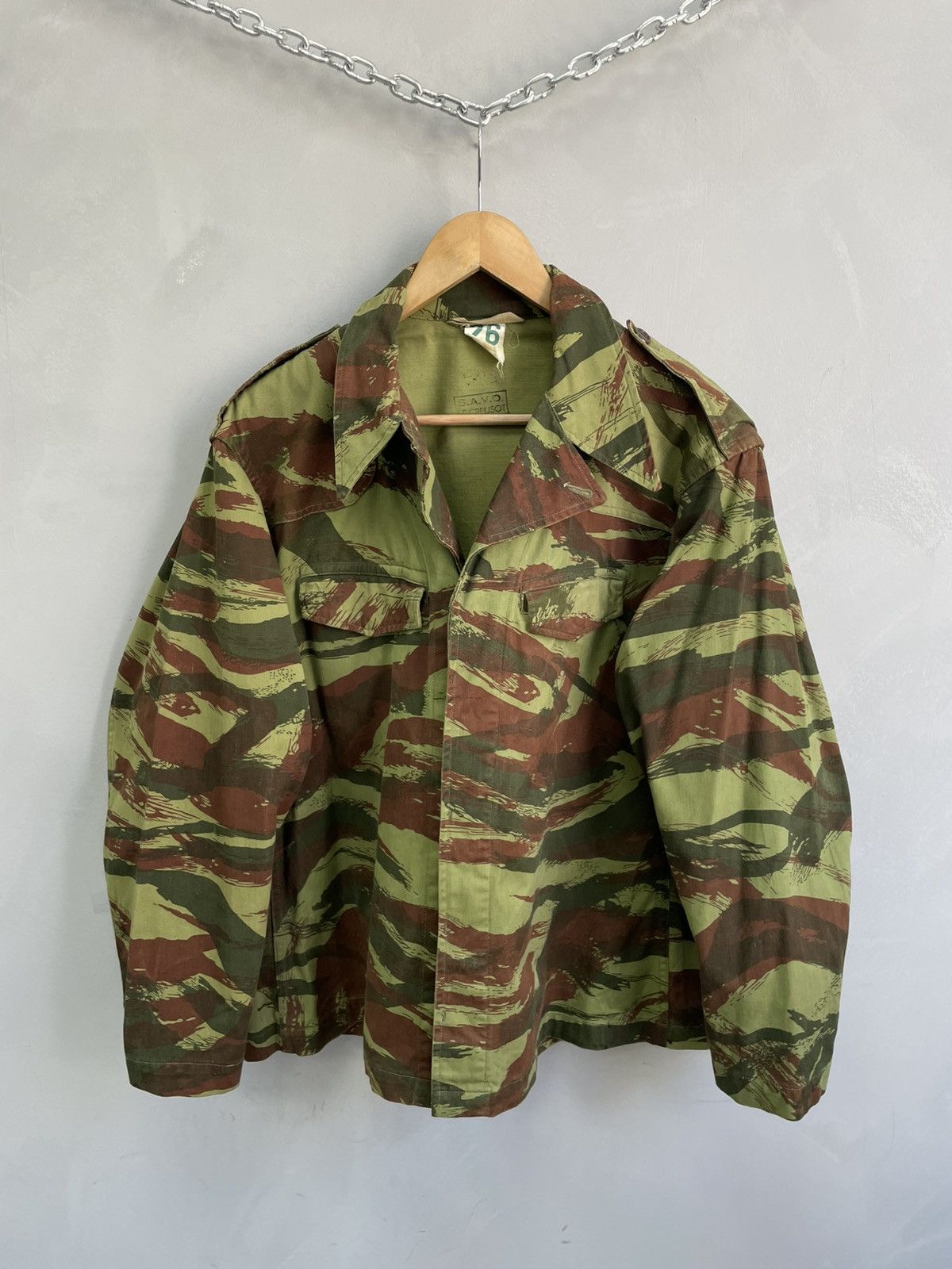 Carhartt Vintage military japanese camo caaual jacket 90s rare Size US L / EU 52-54 / 3 - 1 Thumbnail