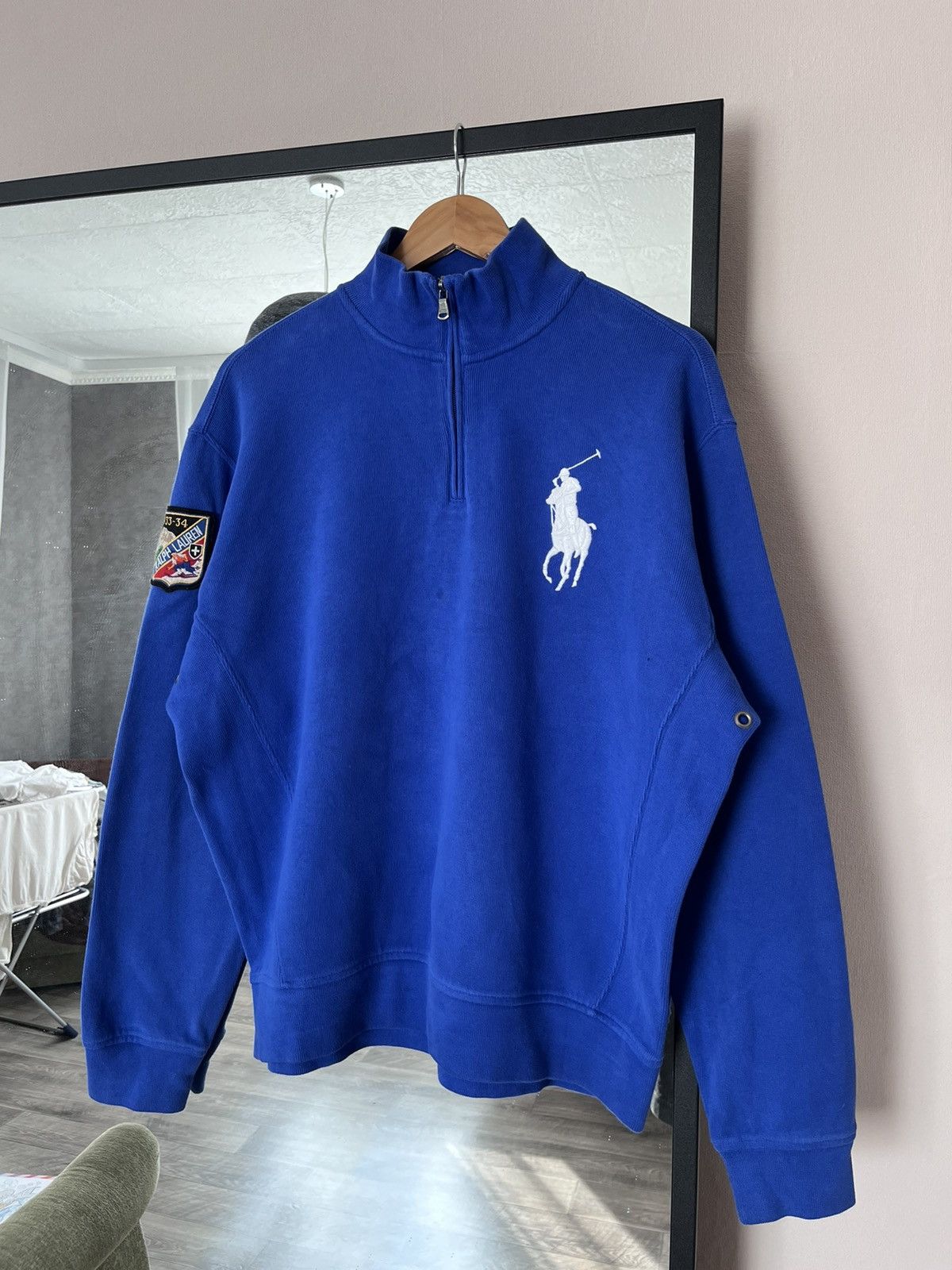 Polo Ralph Lauren Polo Ralph Lauren Ski Pony Track Zip Up Sweatshirt Large Size US L / EU 52-54 / 3 - 1 Thumbnail