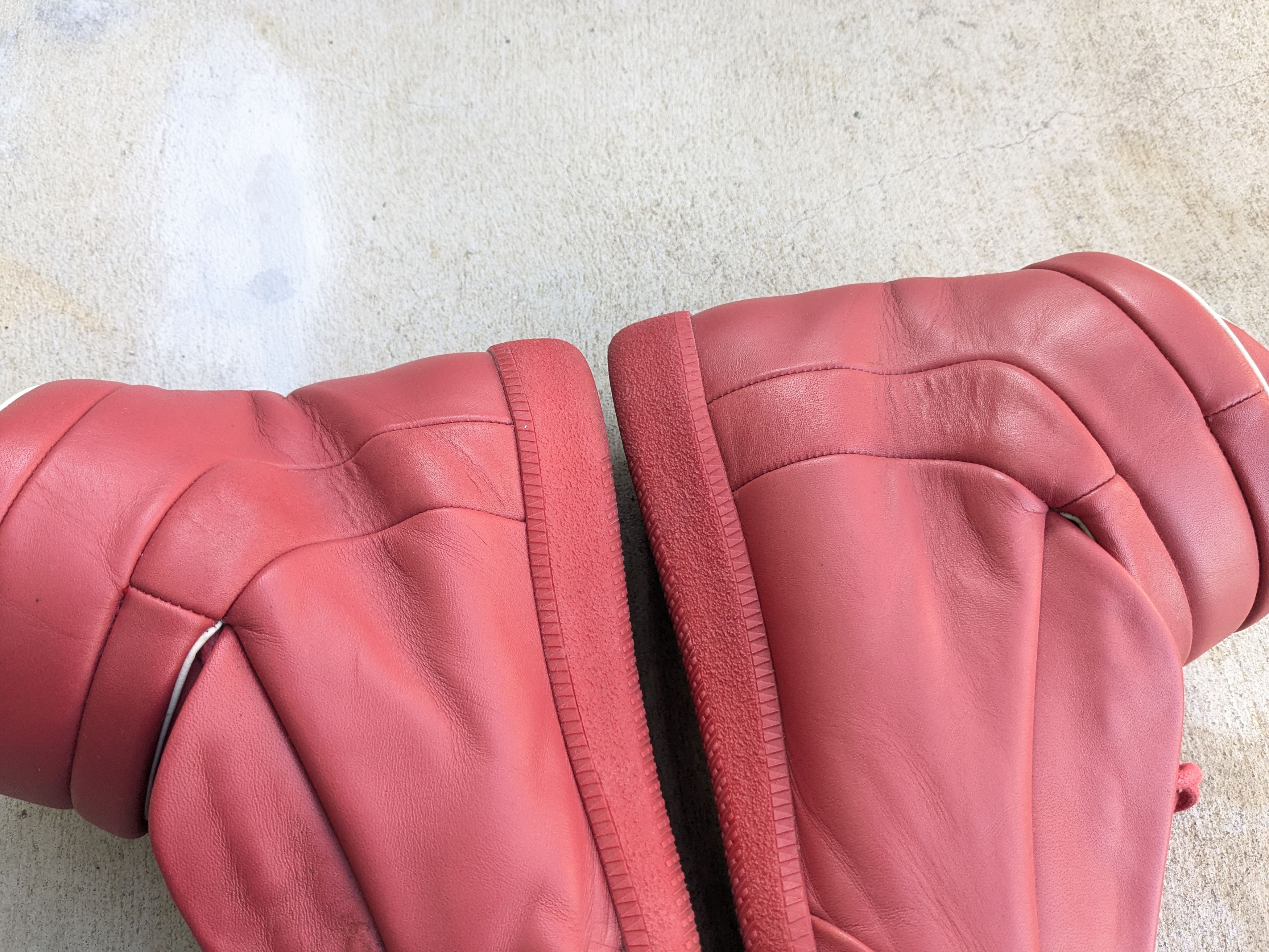 Maison Margiela Maison Margiela Future Red 13 46 High Tops Leather Sneakers Size US 13 / EU 46 - 16 Thumbnail