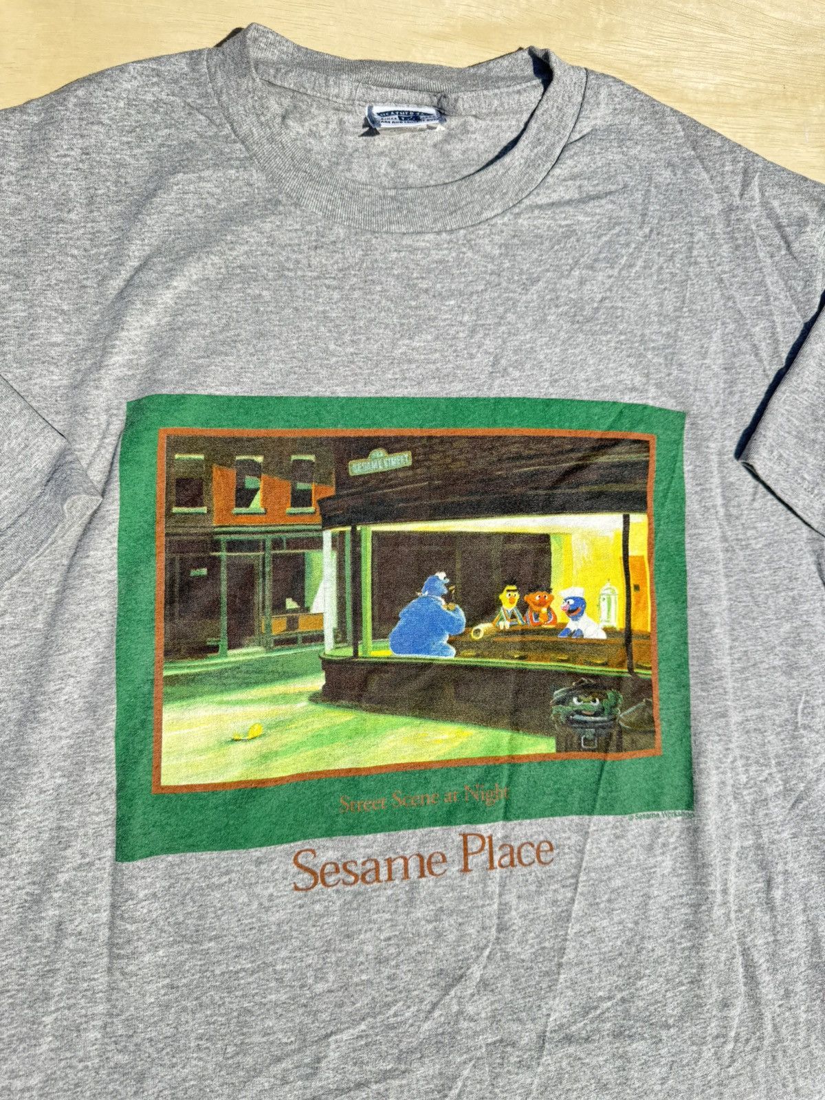 Vintage Vintage Sesame Street 90’s Lee Parody Humor Supreme T-Shirt Size US L / EU 52-54 / 3 - 1 Thumbnail