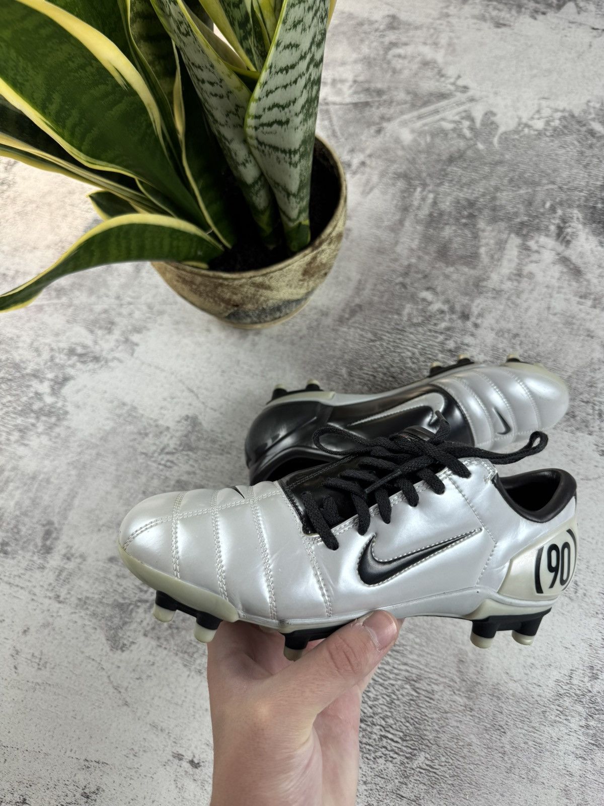 Nike Nike Air Zoom III Total 90 US 5,5Y Metallic Soccer Football EU 38 Boots Shoes Size US 5.5 / EU 38 - 3 Thumbnail