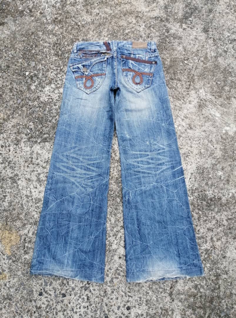 Designer × Japanese Brand Red Pepper Gold Label Style Project Denim Jeans Size 30" / US 8 / IT 44 - 2 Thumbnail