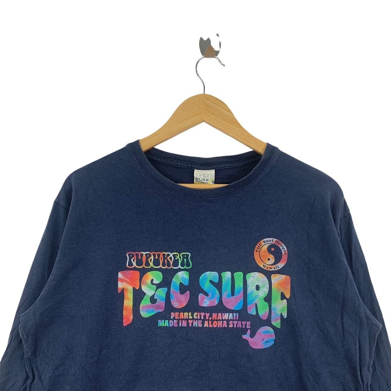 Vintage Vintage T&C SURF DESIGNS Pupukea Rainbow Tee Shirt Size XL / US 12-14 / IT 48-50 - 2 Thumbnail