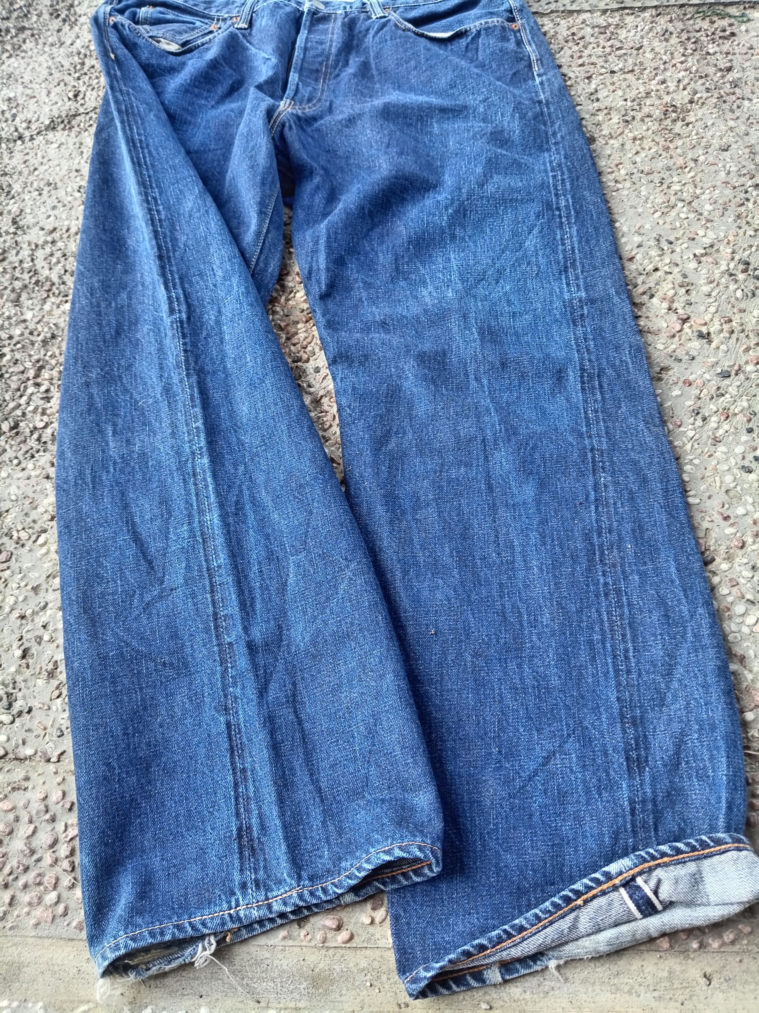 Full Count & Co. × Japanese Brand Full count vintage selvedge Japan jeans size 38 Size US 38 / EU 54 - 2 Thumbnail