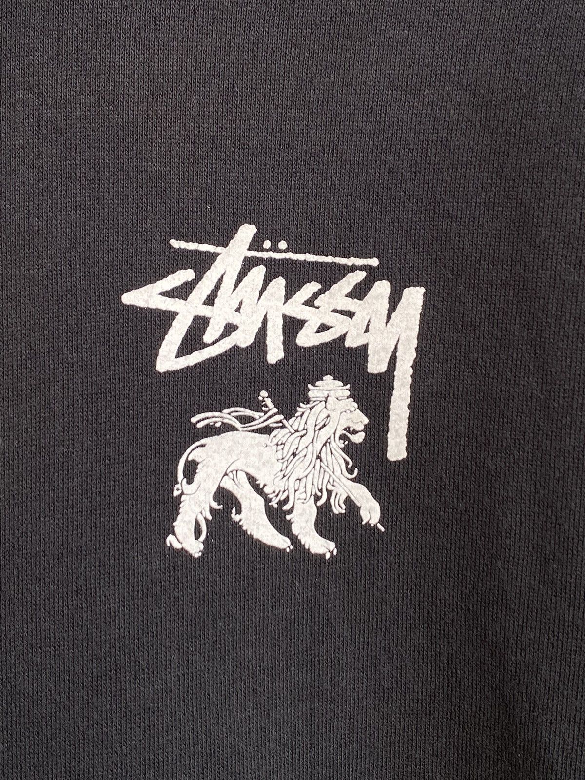 Stussy × Vintage XX Stussy Lion Rasta Flamed Hoodies / Travis Scott Size US L / EU 52-54 / 3 - 6 Thumbnail