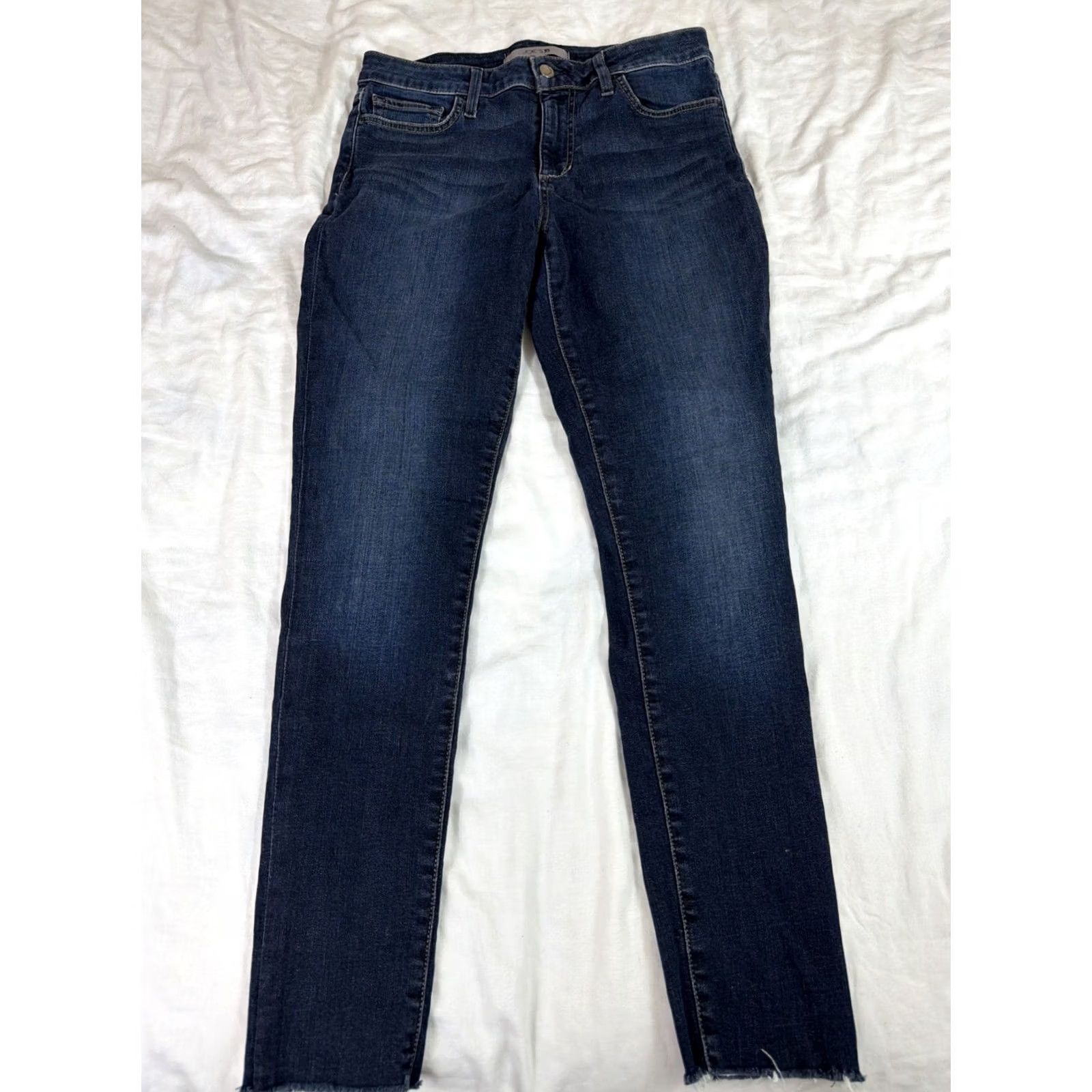 Vintage Joes Jeans Jeans Women’s 29 Dark Wash Ankle Skinny Raw Hem Shirt? Size 29" - 2 Thumbnail
