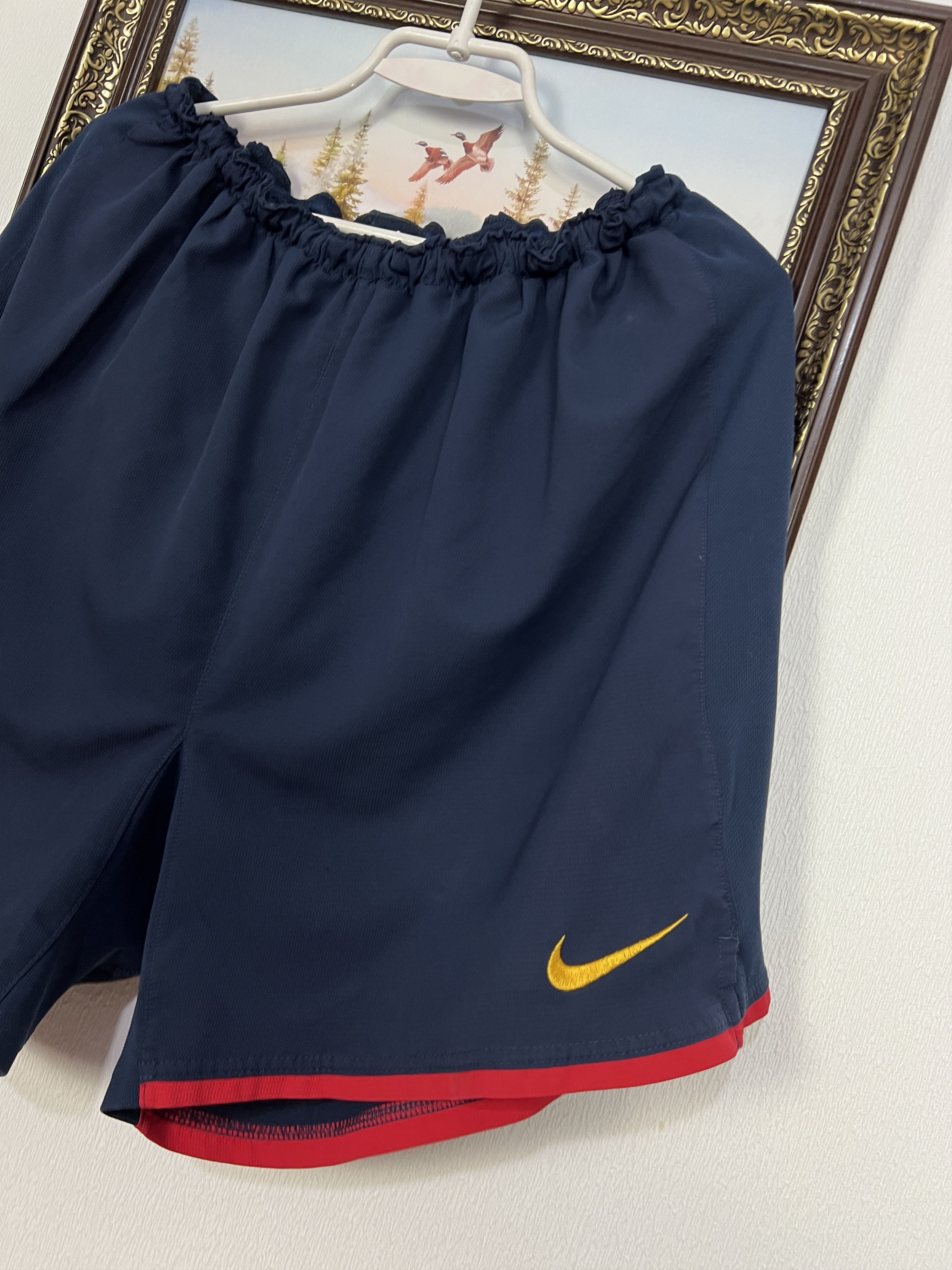 Nike Vintage Nike Arsenal Football Shorts Blue Soccer Size 2XL Size US 38 / EU 54 - 3 Thumbnail