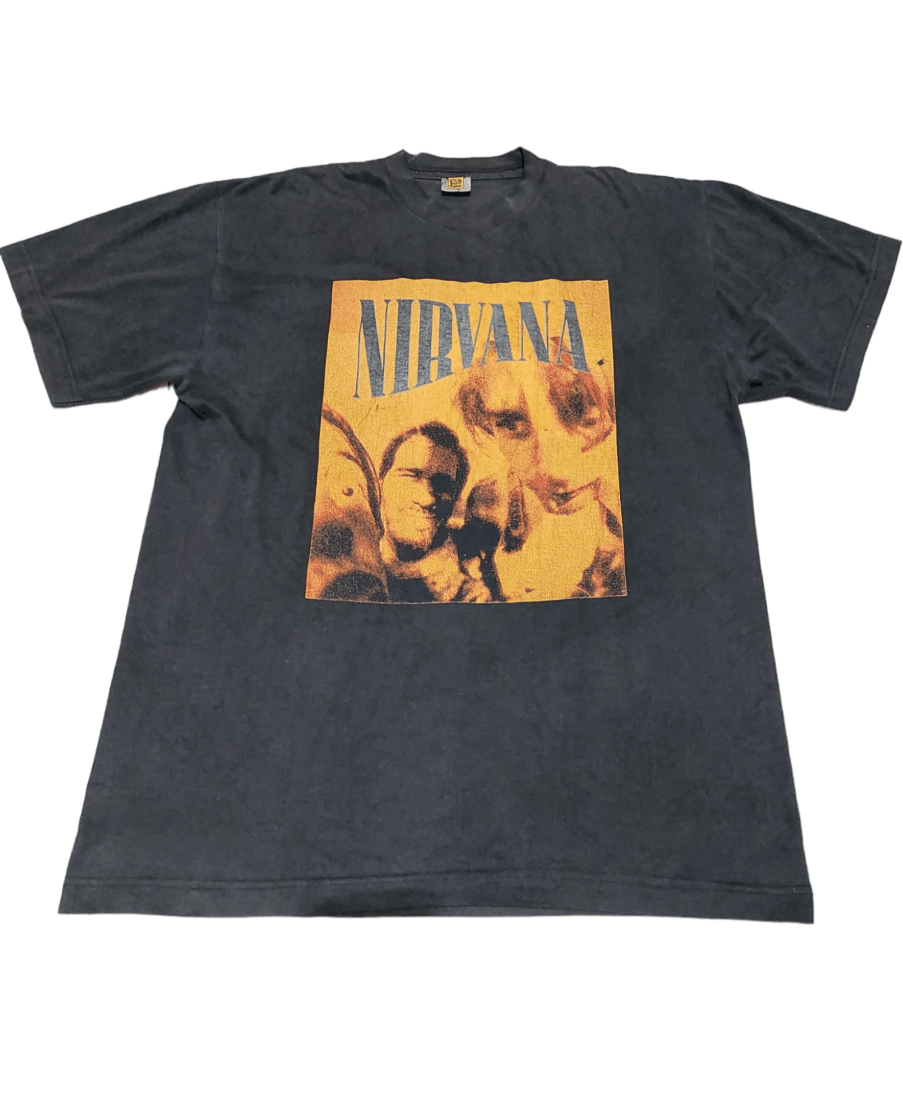 image of Archival Clothing x Band Tees Vintage Nirvana Rock Band Tshirt in Black, Men's (Size XL)