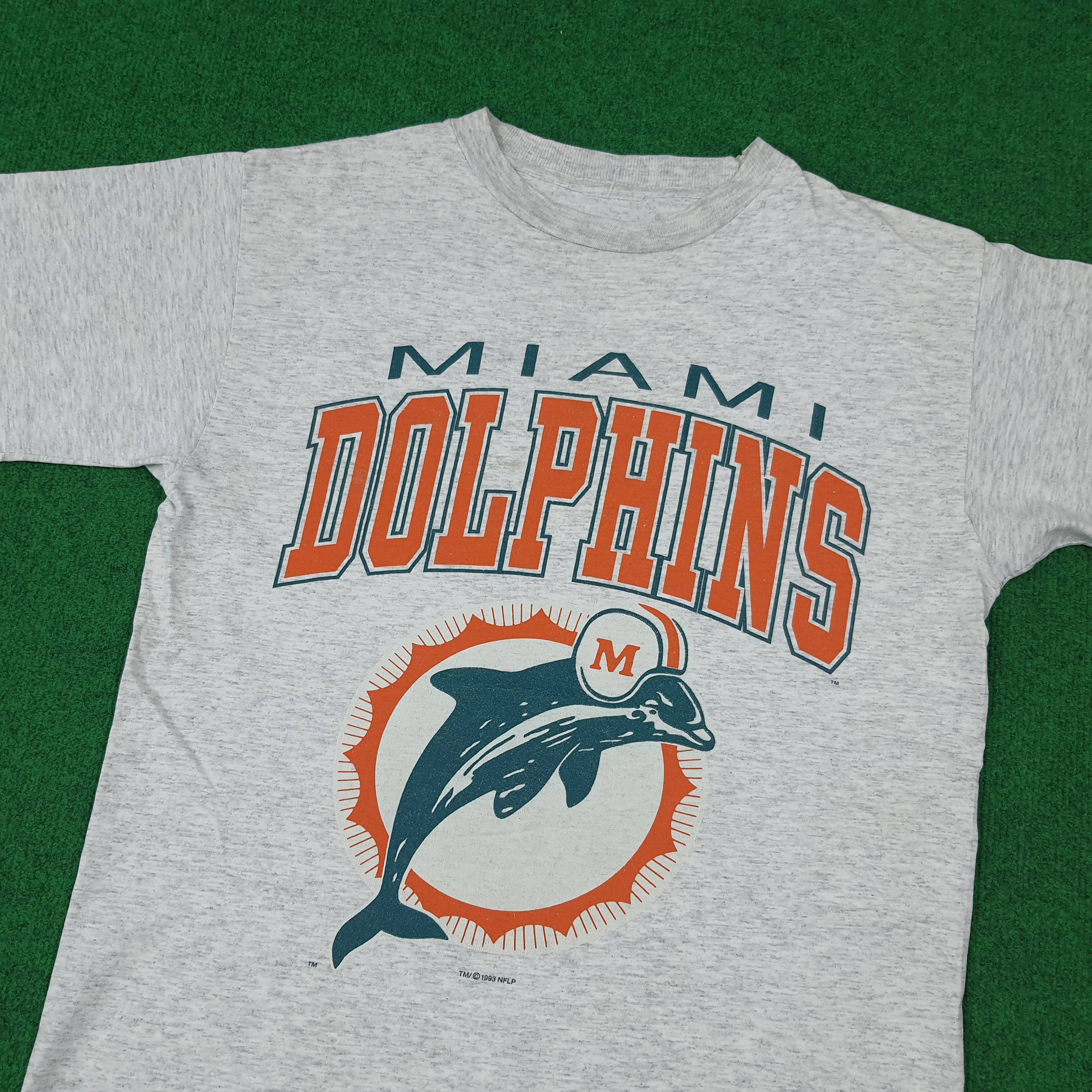Starter Vintage 90s Miami Dolphins NFL Single Stitch Tshirt C276N80 Size US M / EU 48-50 / 2 - 2 Thumbnail