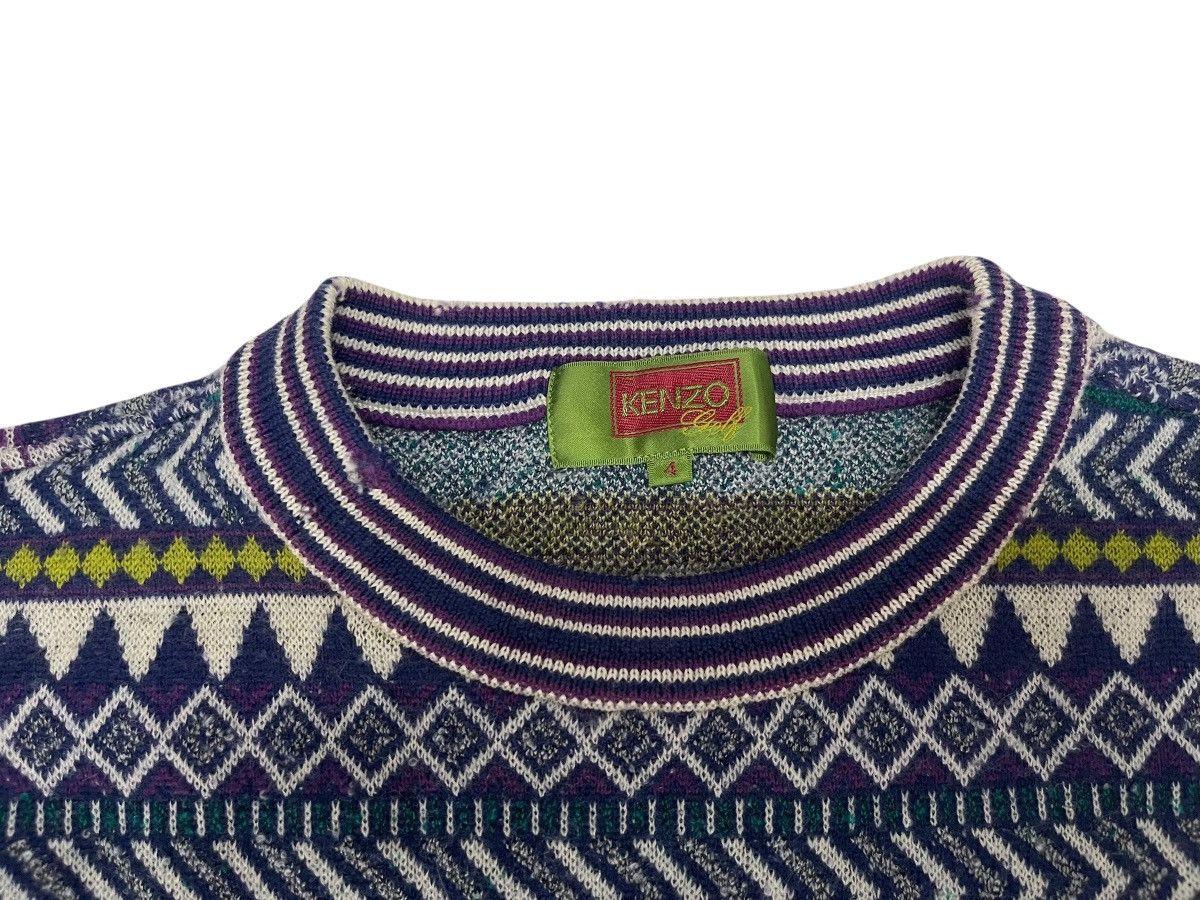Japanese Brand × Kenzo × Vintage VINTAGE KENZO GOLF SWEATSHIRT SWEATER Size US M / EU 48-50 / 2 - 3 Thumbnail