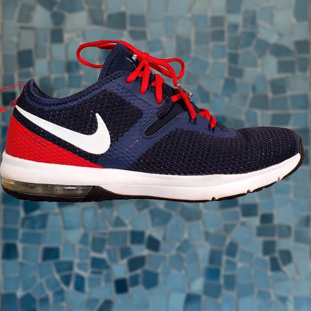 Nike Nike Air Max Typha 2 New England Patriots NFL Blue White Red AR0505-400 Men’s 10 Shoes Size US 9 / EU 42 - 1 Thumbnail