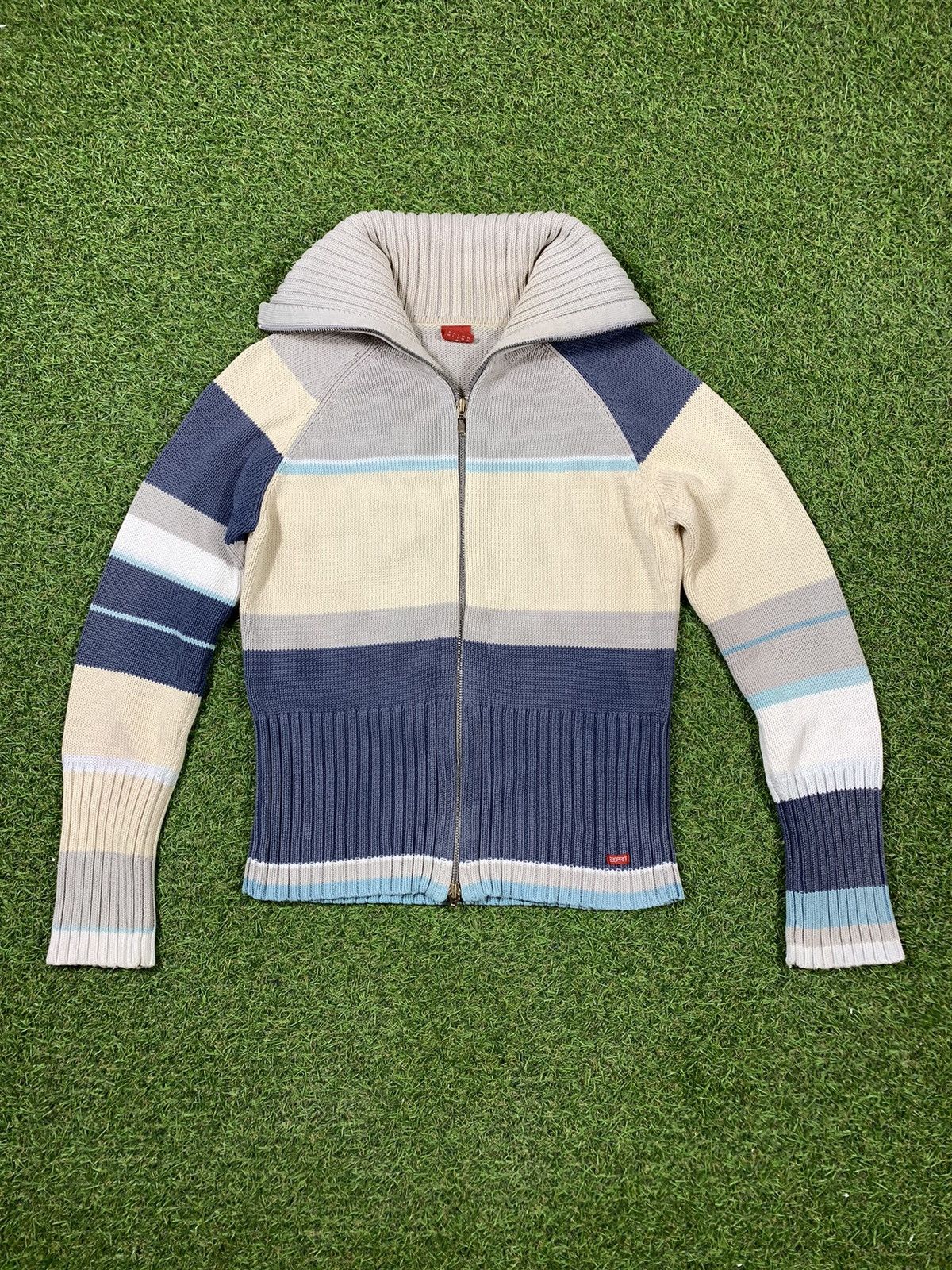 Vintage Vintage 90s Japanese zip up sweatshirt streetwear size M Size M / US 6-8 / IT 42-44 - 1 Thumbnail