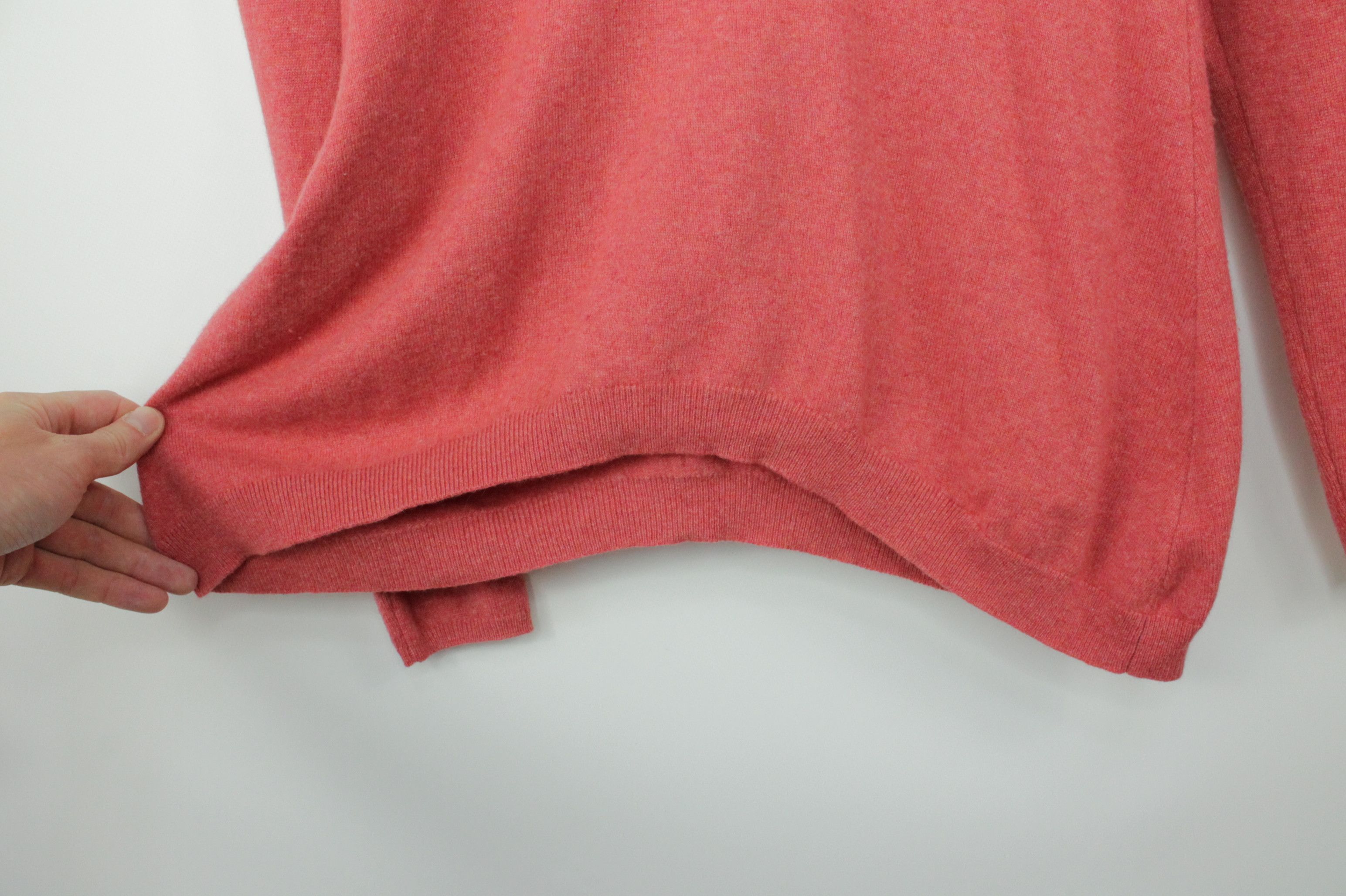 Brunello Cucinelli Brunello Cucinelli Red Cashmere Sweater Pullover Women's Size XS / US 0-2 / IT 36-38 - 5 Thumbnail