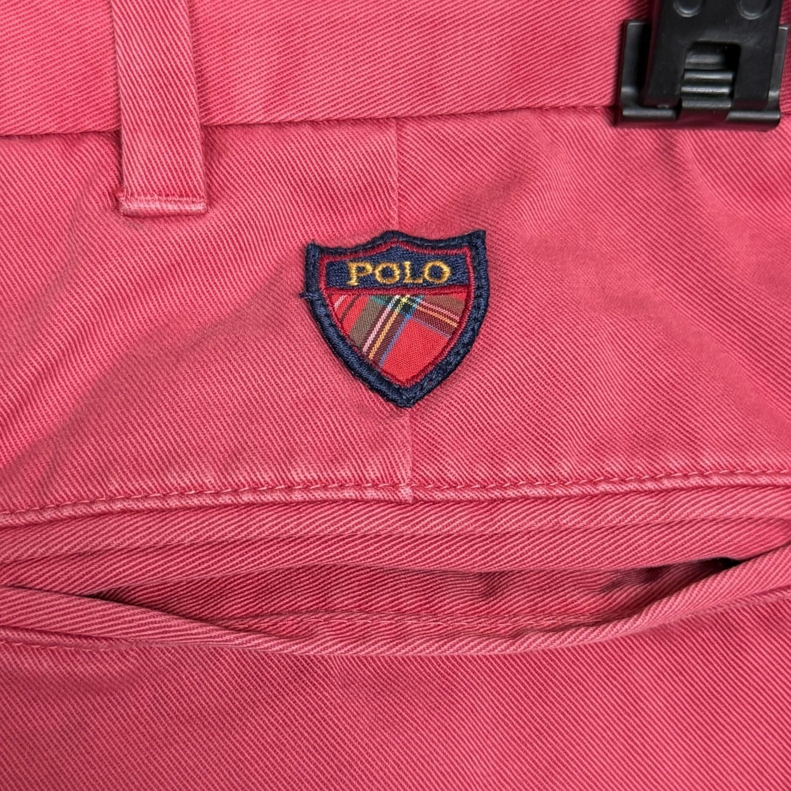 Polo Ralph Lauren Vintage Polo Golf Ralph Lauren Mens 34 Dark Pink Pleated 9" Size US 34 / EU 50 - 9 Thumbnail