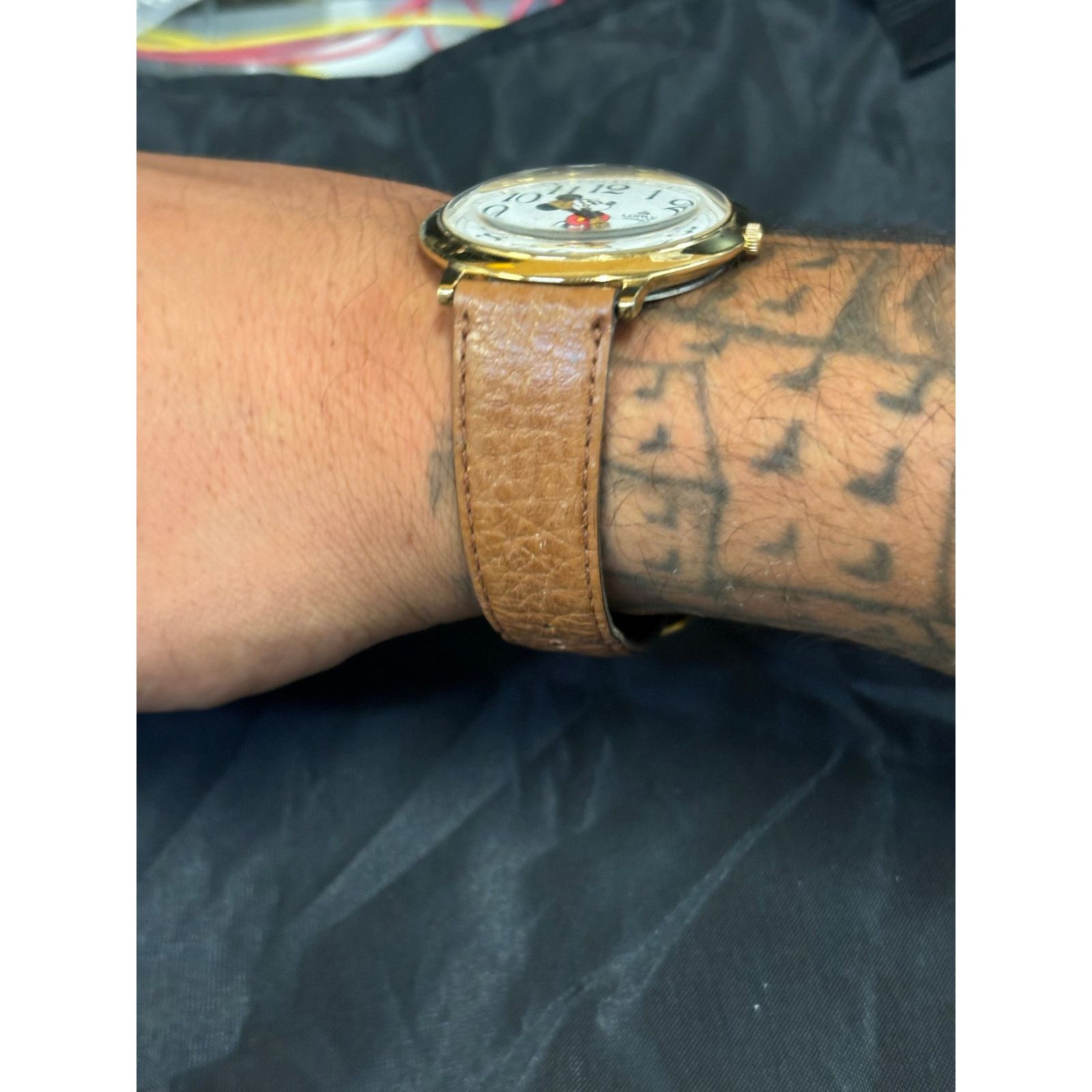 Seiko Vintage Lorus Micky Mouse Watch! New Battery! Size ONE SIZE - 10 Thumbnail