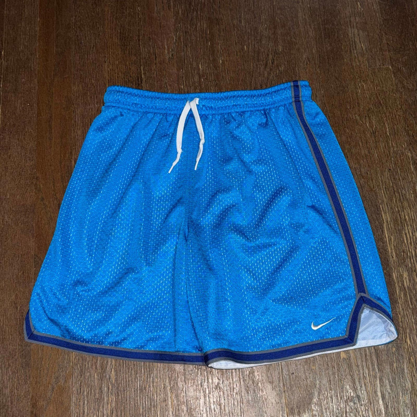 Nike Nike Blue Dazzle Shiny Volley Shorts Mens XS Y2K 90s Rare Size US 28 / EU 44 - 1 Thumbnail