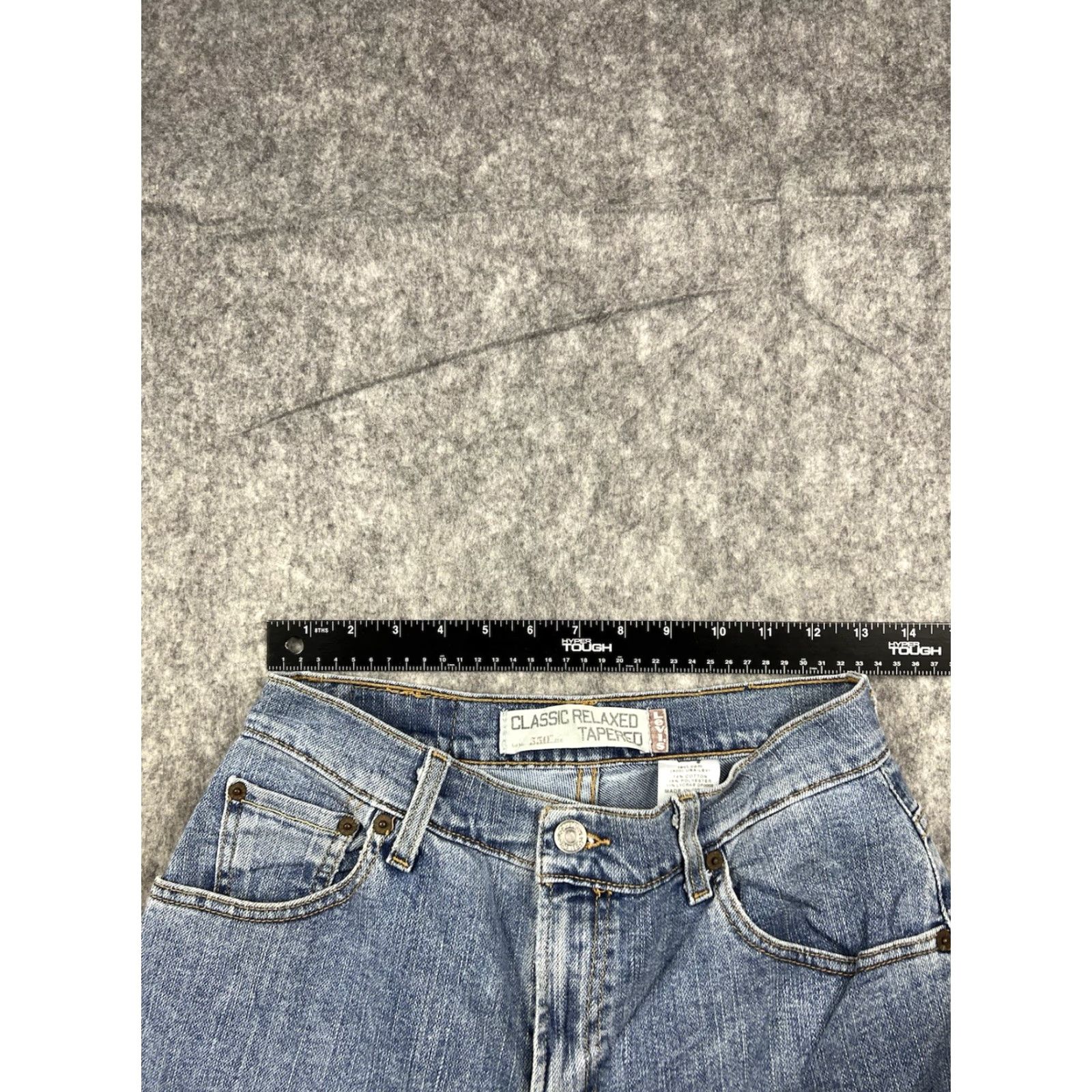 Levi's VINTAGE Levi's Jeans 550 Regular 6M Women's Light Wash 29in Inseam 5-Pocket 90s Tapered Relaxed Denim Blue Size 28" / US 6 / IT 42 - 3 Thumbnail