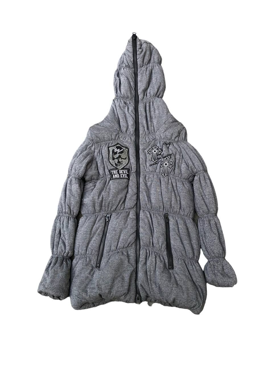 Japanese Brand Ghost Of Harlem Full Double Zip Hoodies Size US M / EU 48-50 / 2 - 1 Thumbnail