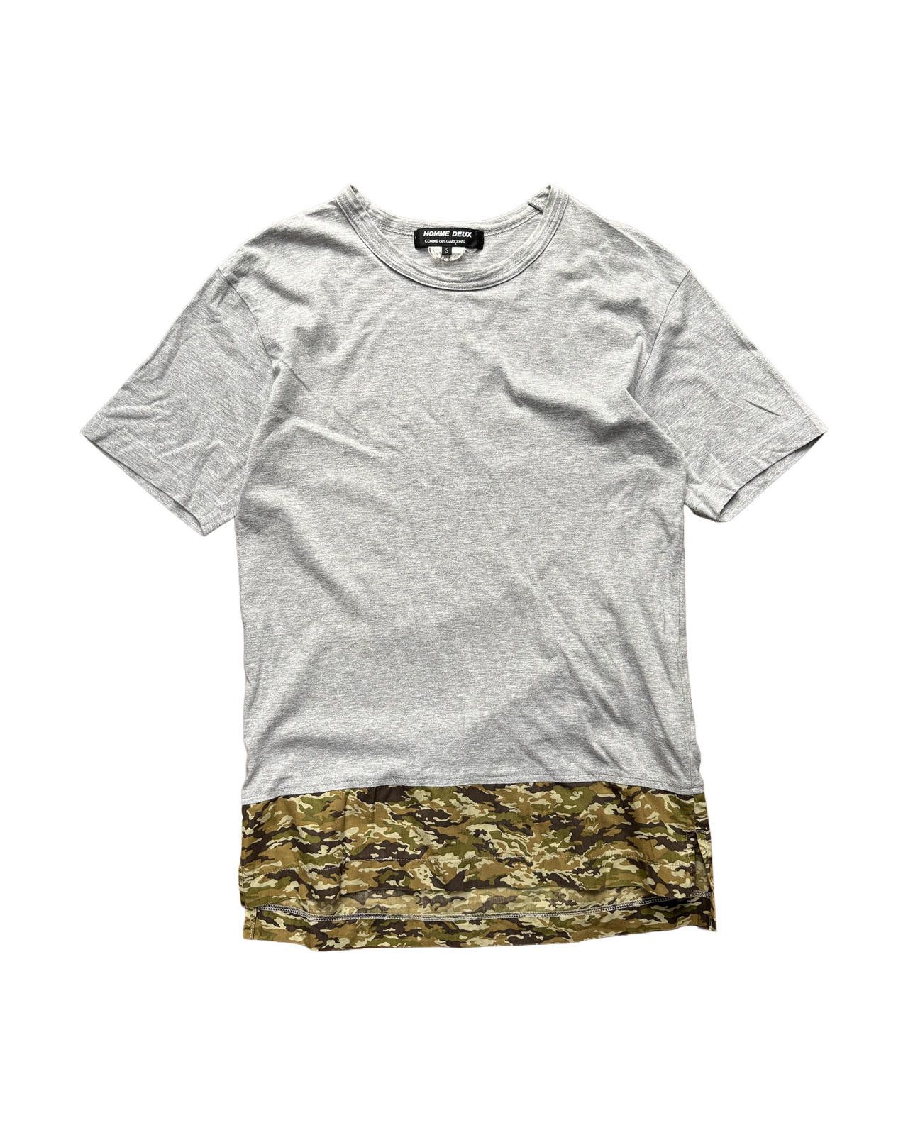 Comme des Garcons CDG Homme Deux Camo Tee Grey S Size US S / EU 44-46 / 1 - 1 Thumbnail