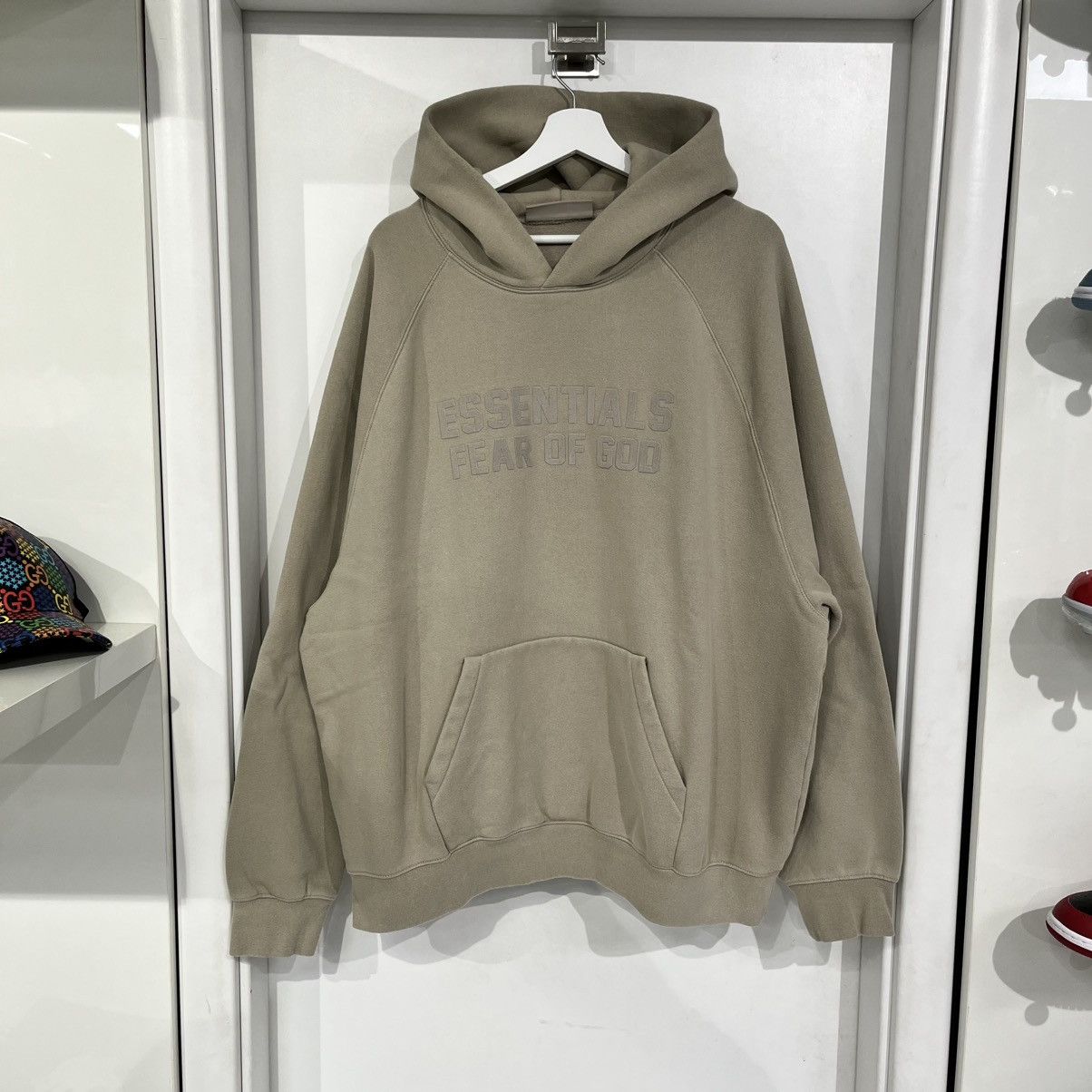 Essentials Fear Of God Essentials Hoodie Sand (SS23) Size US XL / EU 56 / 4 - 1 Thumbnail