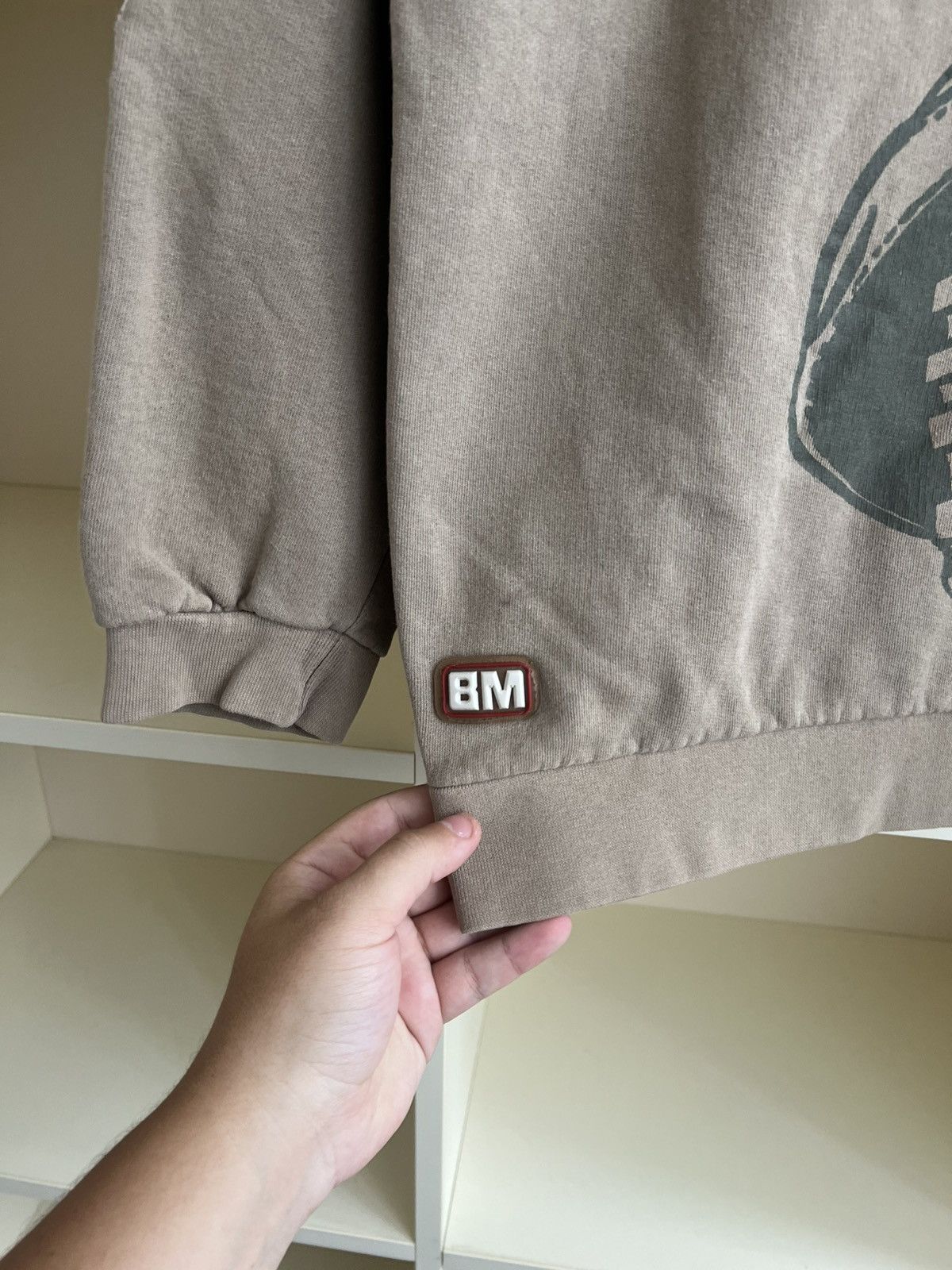 Vintage Vintage Bad+Mad Rap Skateboarding Sweatshirt Hip-Hop Size US S / EU 44-46 / 1 - 6 Thumbnail
