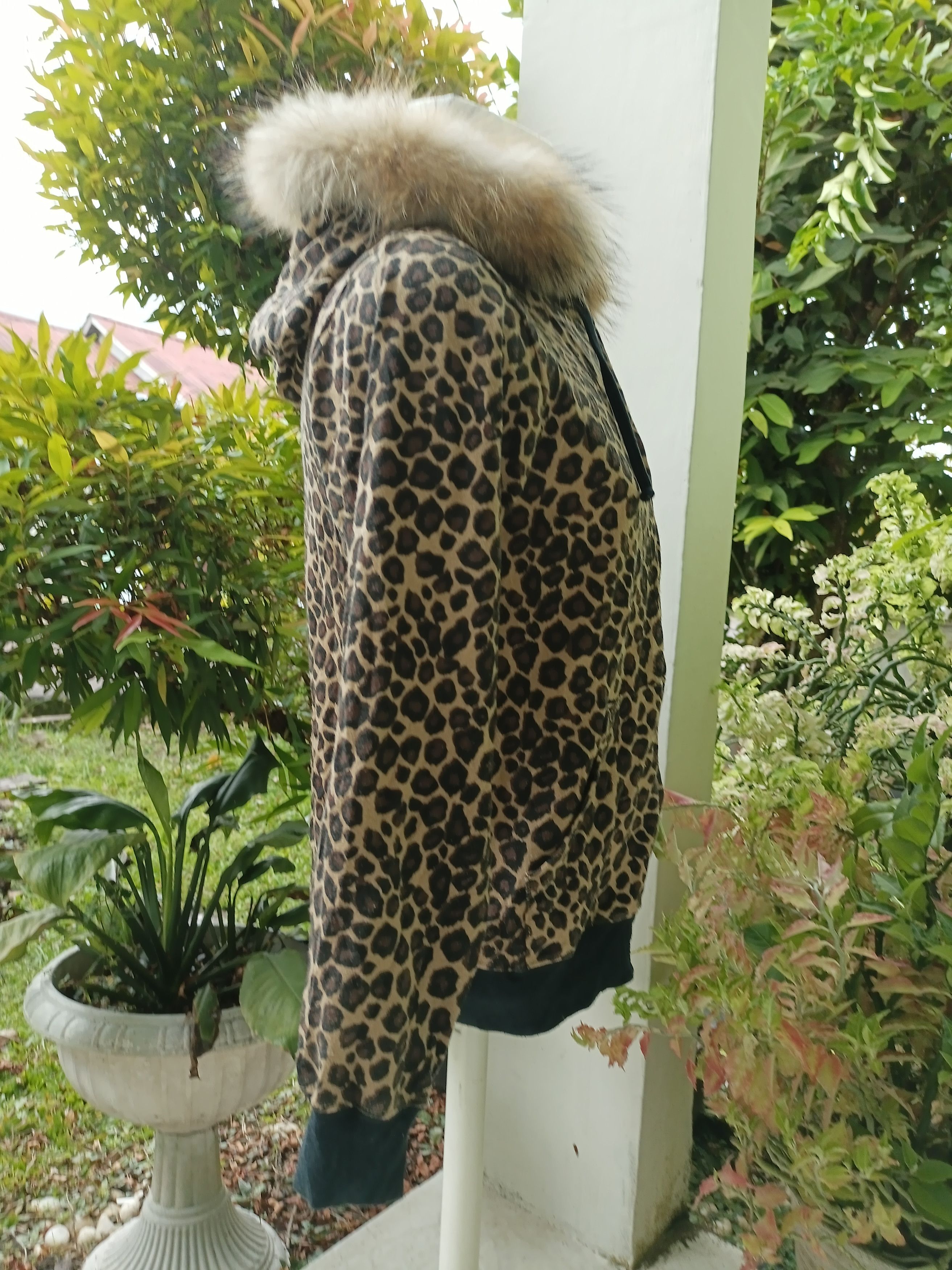 If Six Was Nine × Japanese Brand × Le Grande Bleu (L.G.B.) Y2K SHOCK NINE Leopard Ear Fur Zipper Hoodie Size US M / EU 48-50 / 2 - 25 Thumbnail
