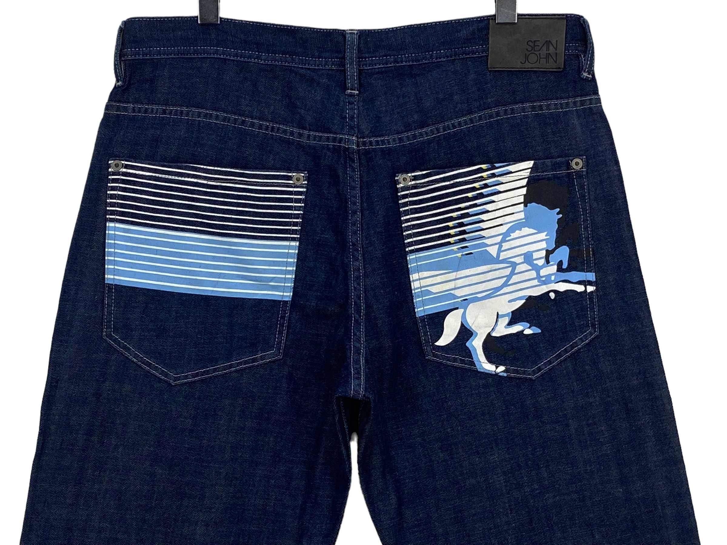 Sean John Sean John Jeans Baggy Jeans Hip Hop Skateboard Pants Size US 34 / EU 50 - 5 Thumbnail
