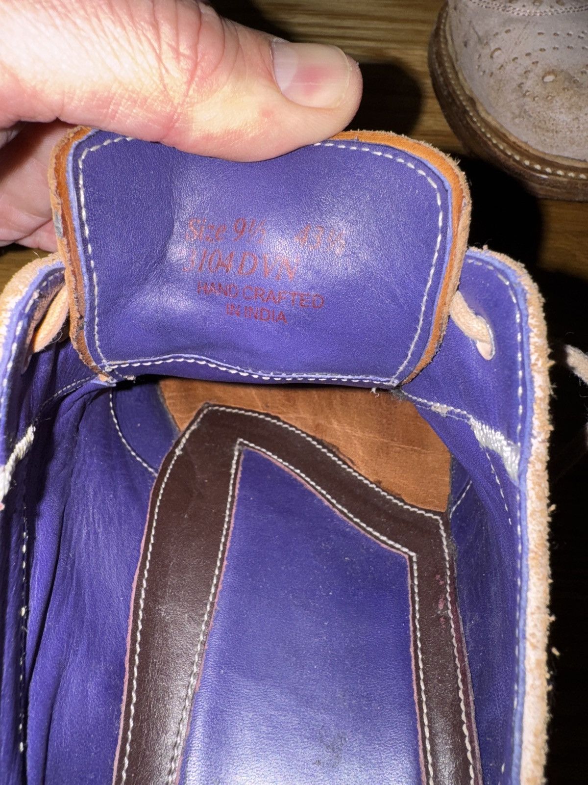 Paul Smith Paul Smith Mauve Pink Distressed Leather Derby US 10.5 Size US 10.5 / EU 43-44 - 8 Thumbnail