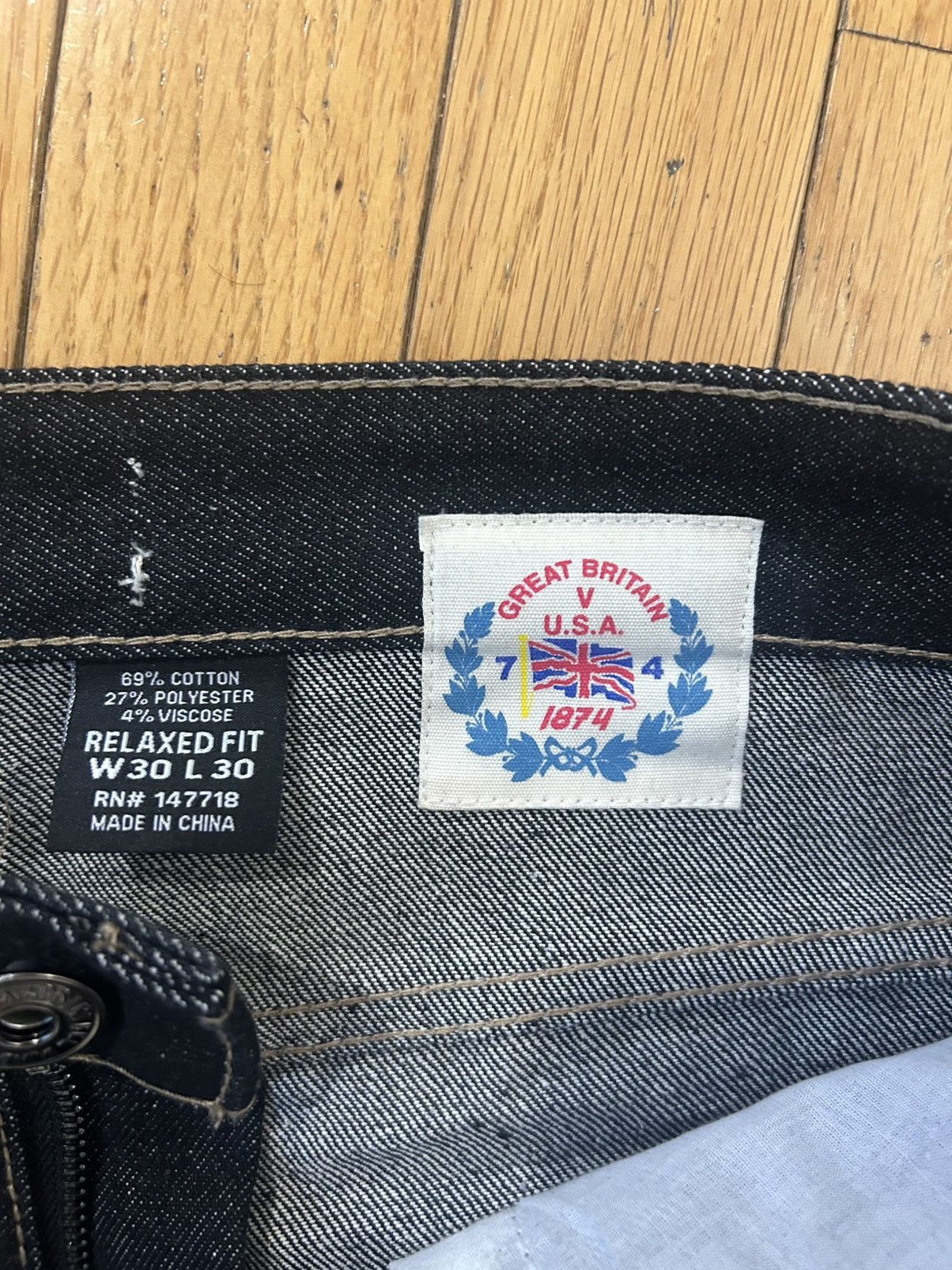 74 Is War Denim supply denim Size US 30 / EU 46 - 5 Thumbnail