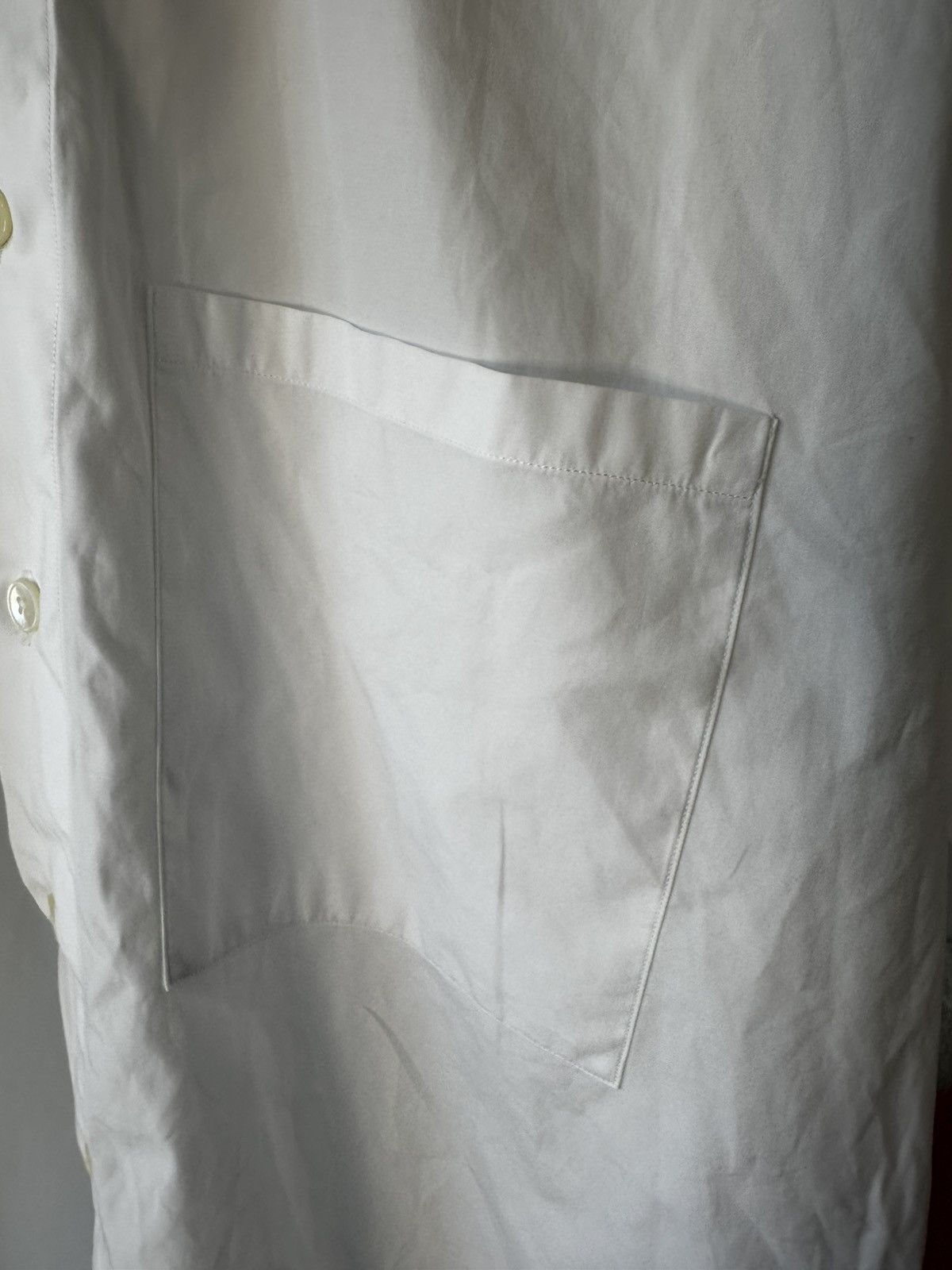 Auralee Auralee White Washed Finx Twill Shirt - Large/4 Size US L / EU 52-54 / 3 - 9 Thumbnail