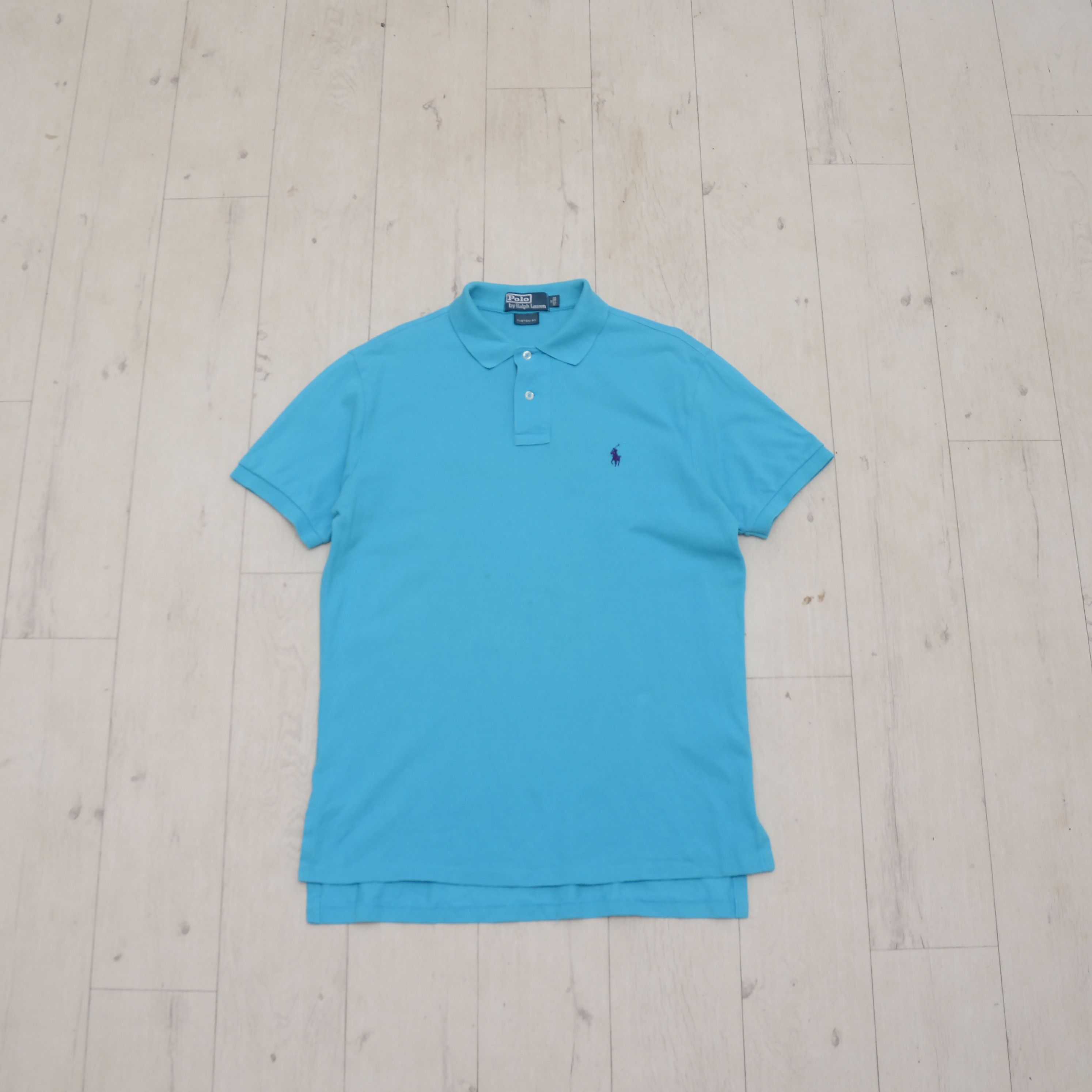 Polo Ralph Lauren Polo Ralph Lauren Shirt Large Blue Pony Vintage Purple Logo Size US M / EU 48-50 / 2 - 1 Thumbnail