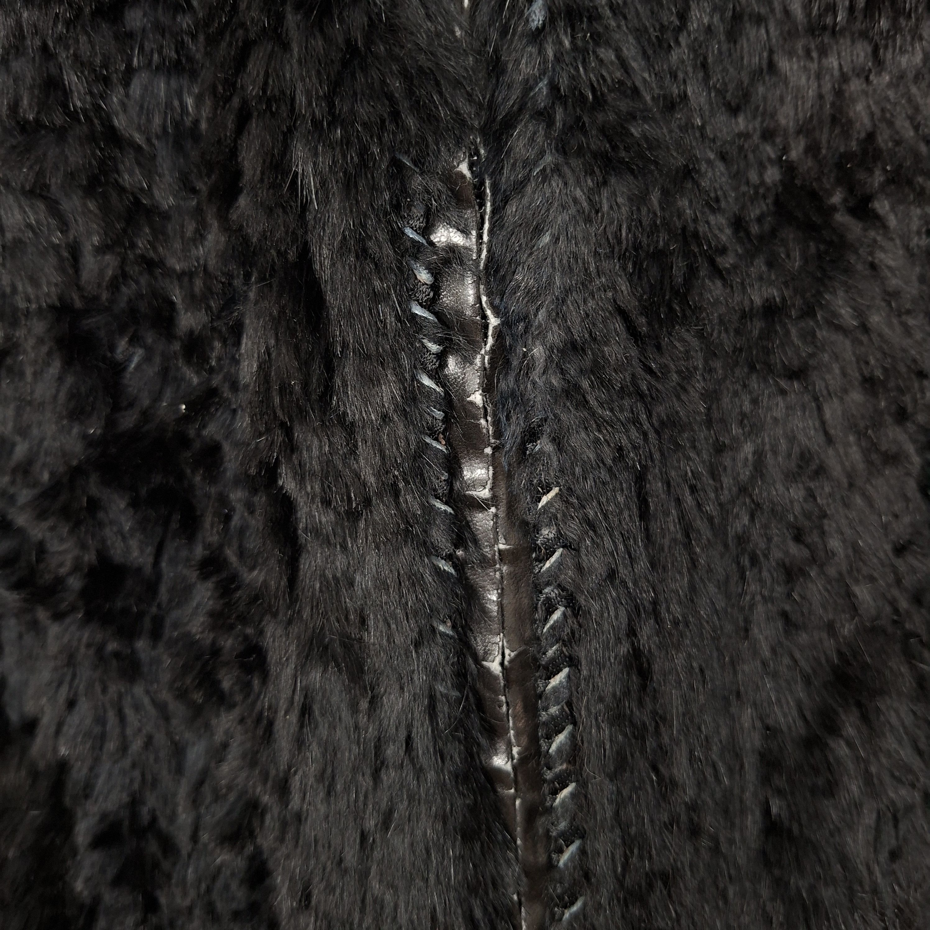 Japanese Brand 💥 Japanese brand black fur vest jacket Size M / US 6-8 / IT 42-44 - 3 Thumbnail