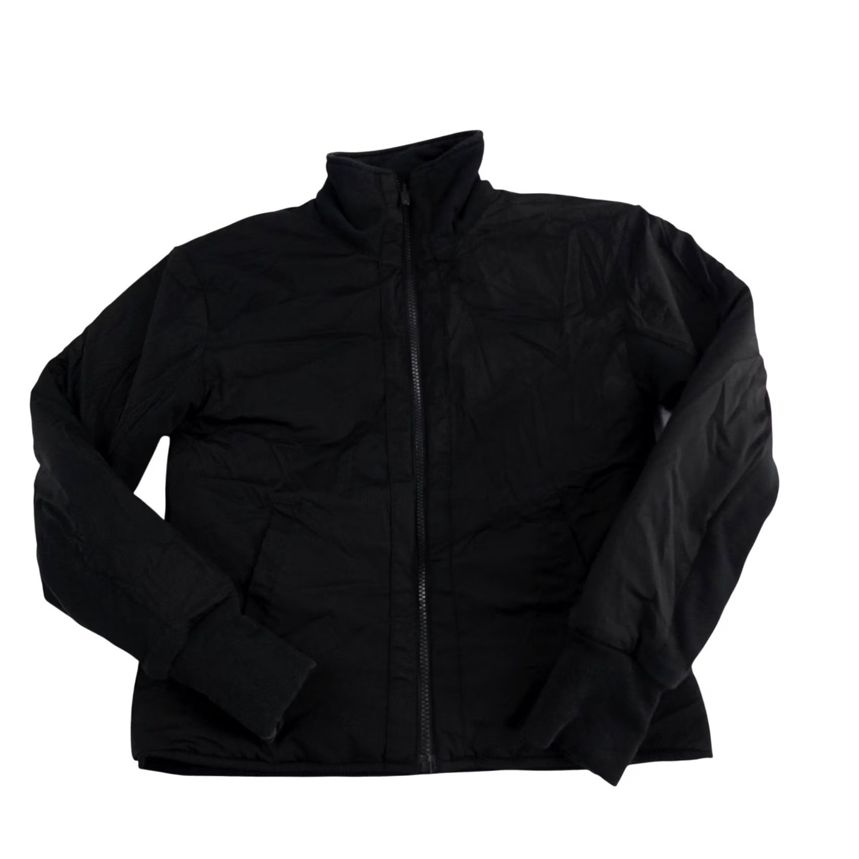 Lululemon Lululemon Black Quilted Full Zip Jacket Womens Sz 4 Athletic Outerwear Full Zip Warm Cozy Size S / US 4 / IT 40 - 2 Thumbnail